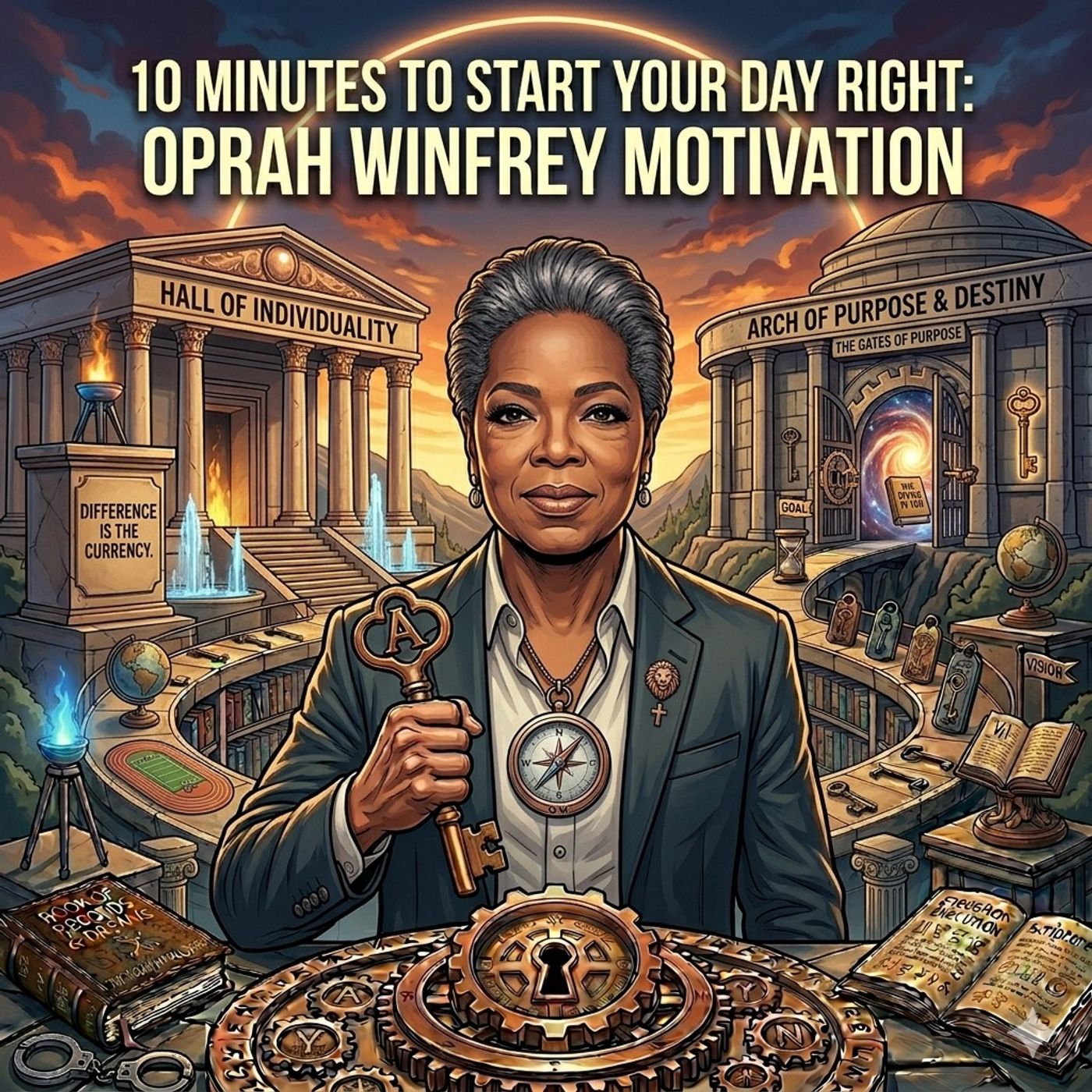 10 Minutes to Start Your Day Right: Oprah Winfrey Motivation — Motivational Speeches cover