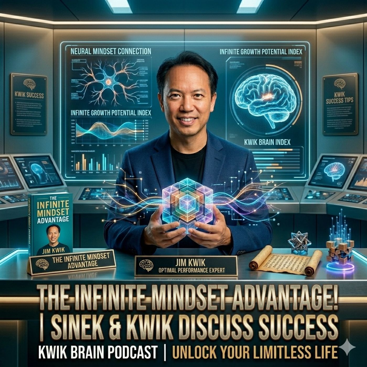 Infinite Mindset Advantage | Sinek & Kwik — Motivational Speeches cover