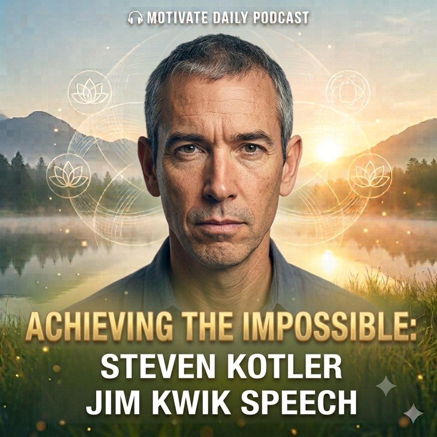 Achieving the Impossible | Steven Kotler & Jim Kwik Speech — Motivational Speeches cover