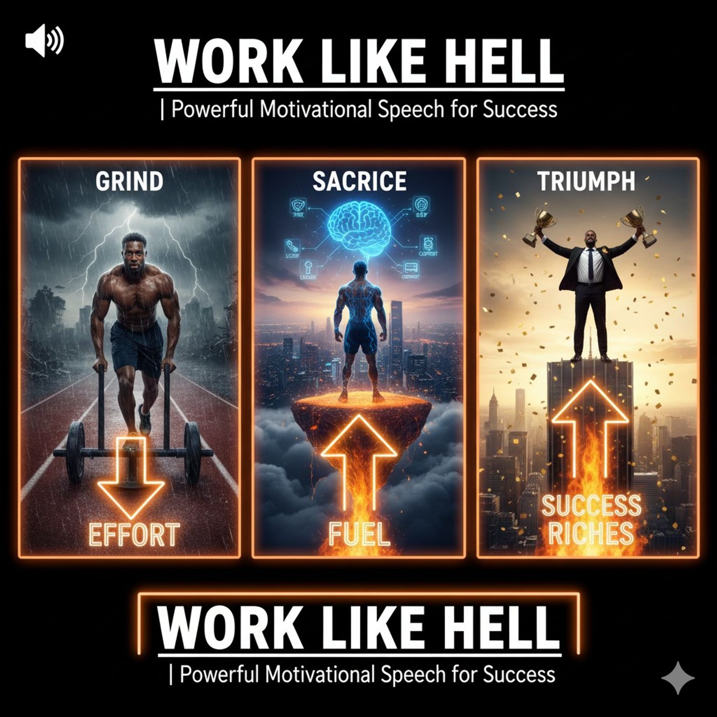 Work Like Hell | Powerful Motivational Speech for Success