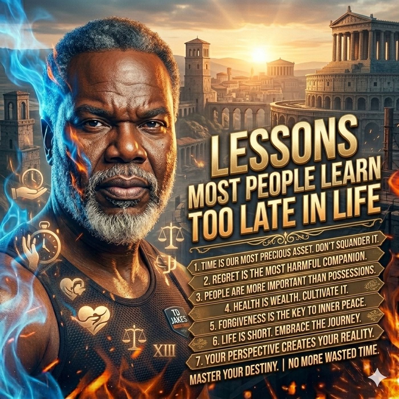 Lessons Most People Learn Too Late in Life — Motivational Speeches cover