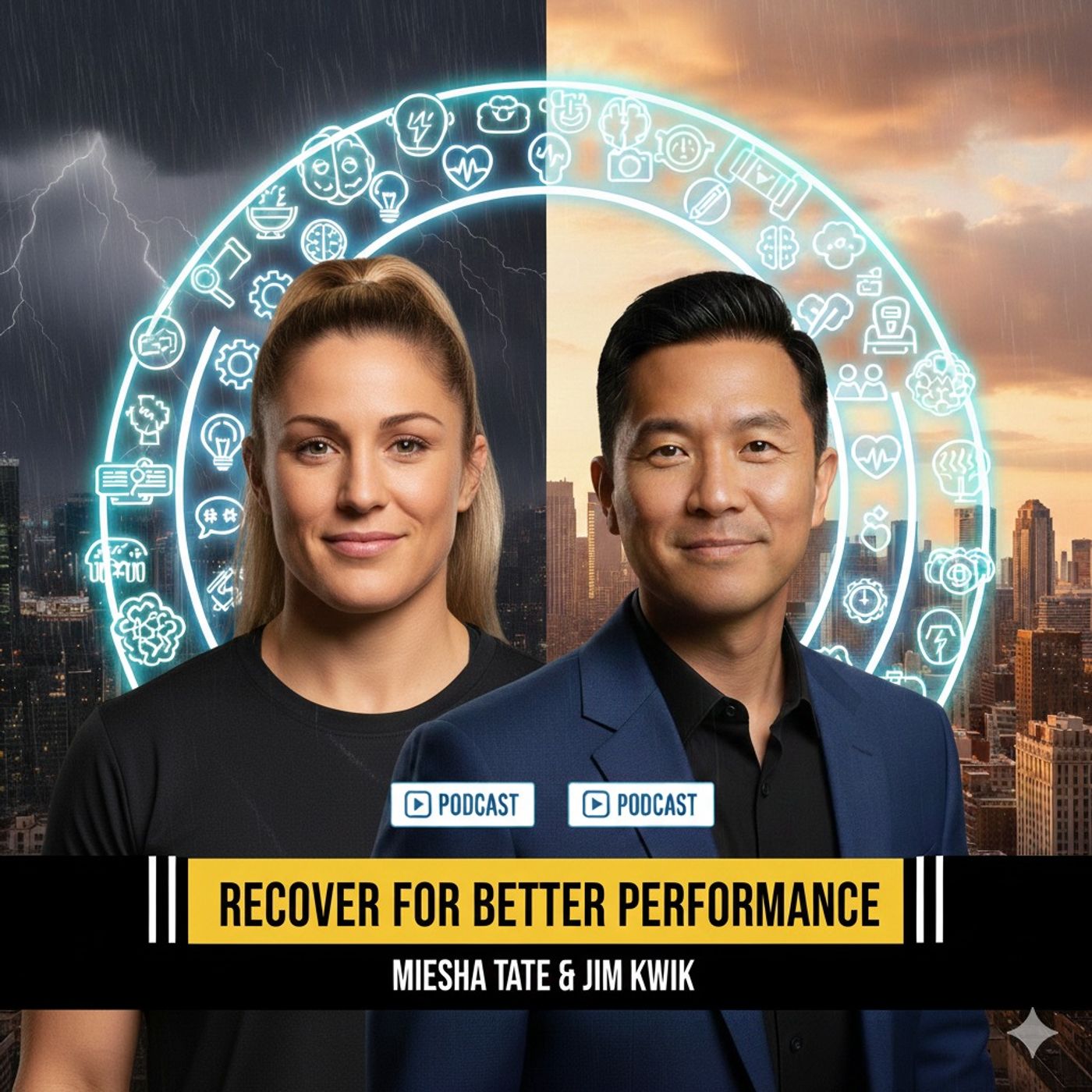 Recover for Better Performance | Miesha Tate & Jim Kwik