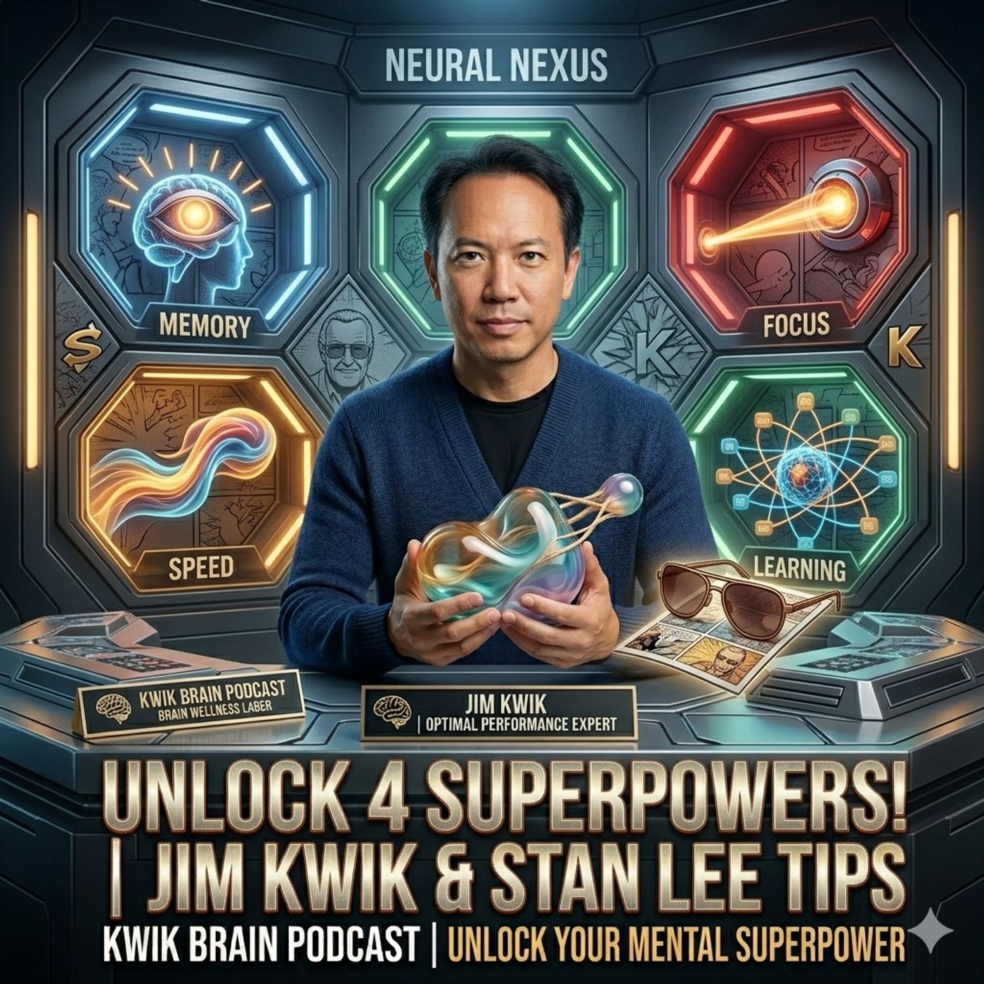 Unlock 4 Superpowers | Jim Kwik & Stan Lee Tips