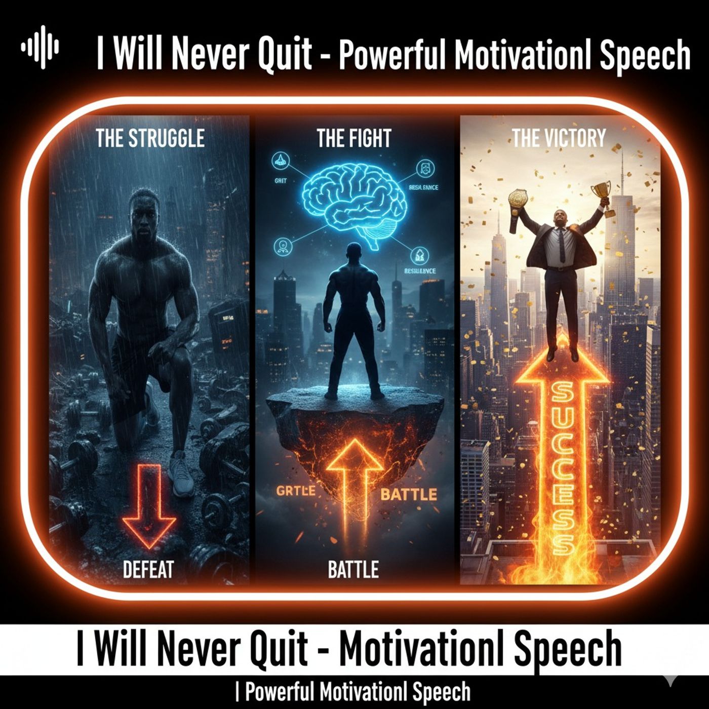 I Will Never Quit – Powerful Motivational Speech