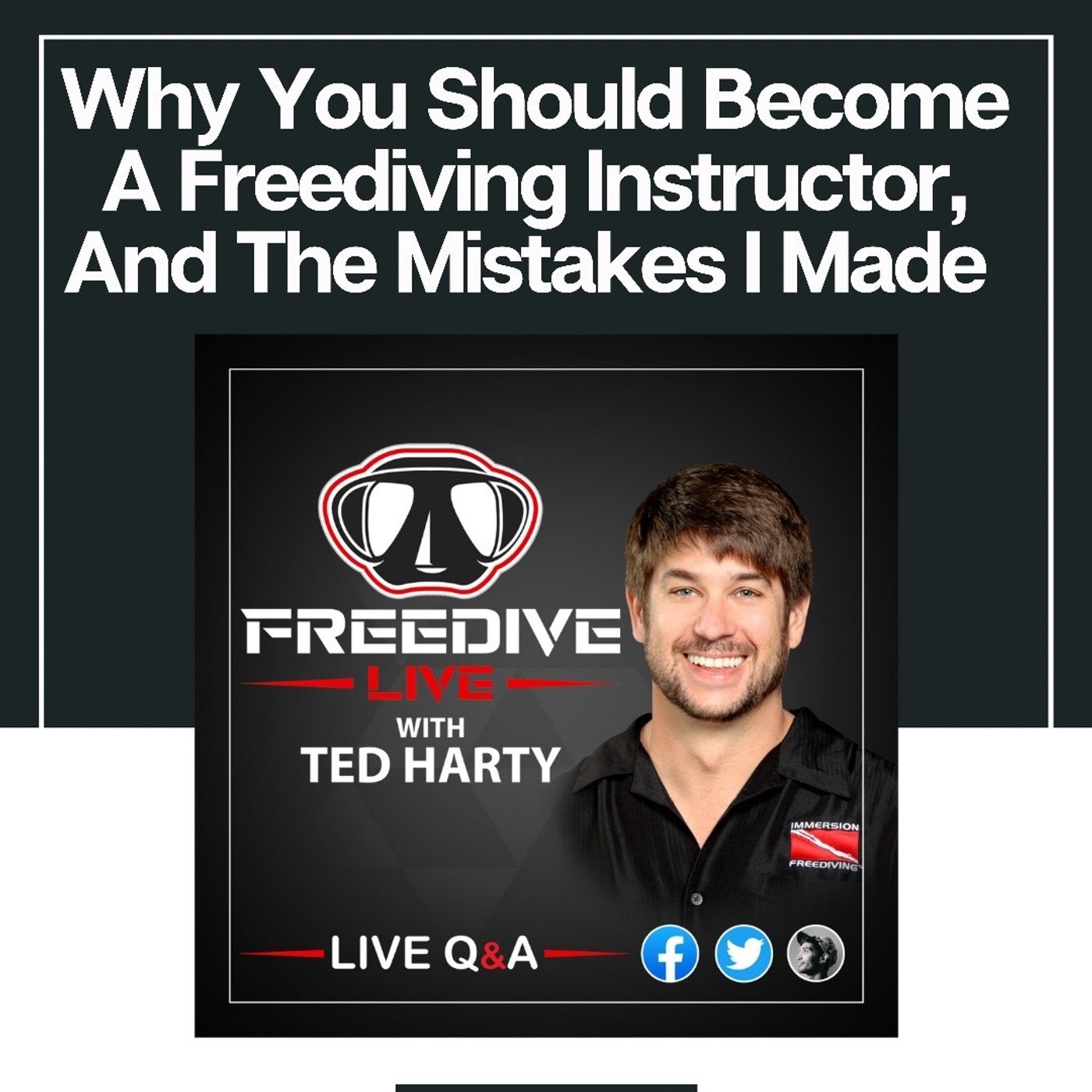 Advice for those thinking about becoming a Freediving Instructor and why you should