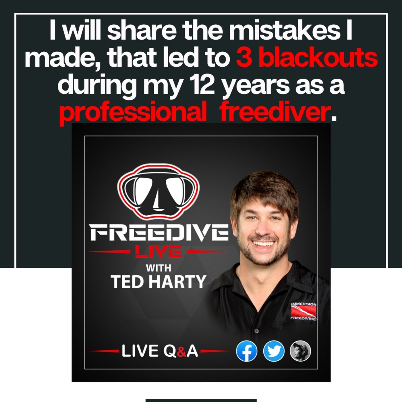I've Had 3 Blackouts During 12 Years as a Professional Freediver. Learn What Caused Them And The Mistakes I Made.