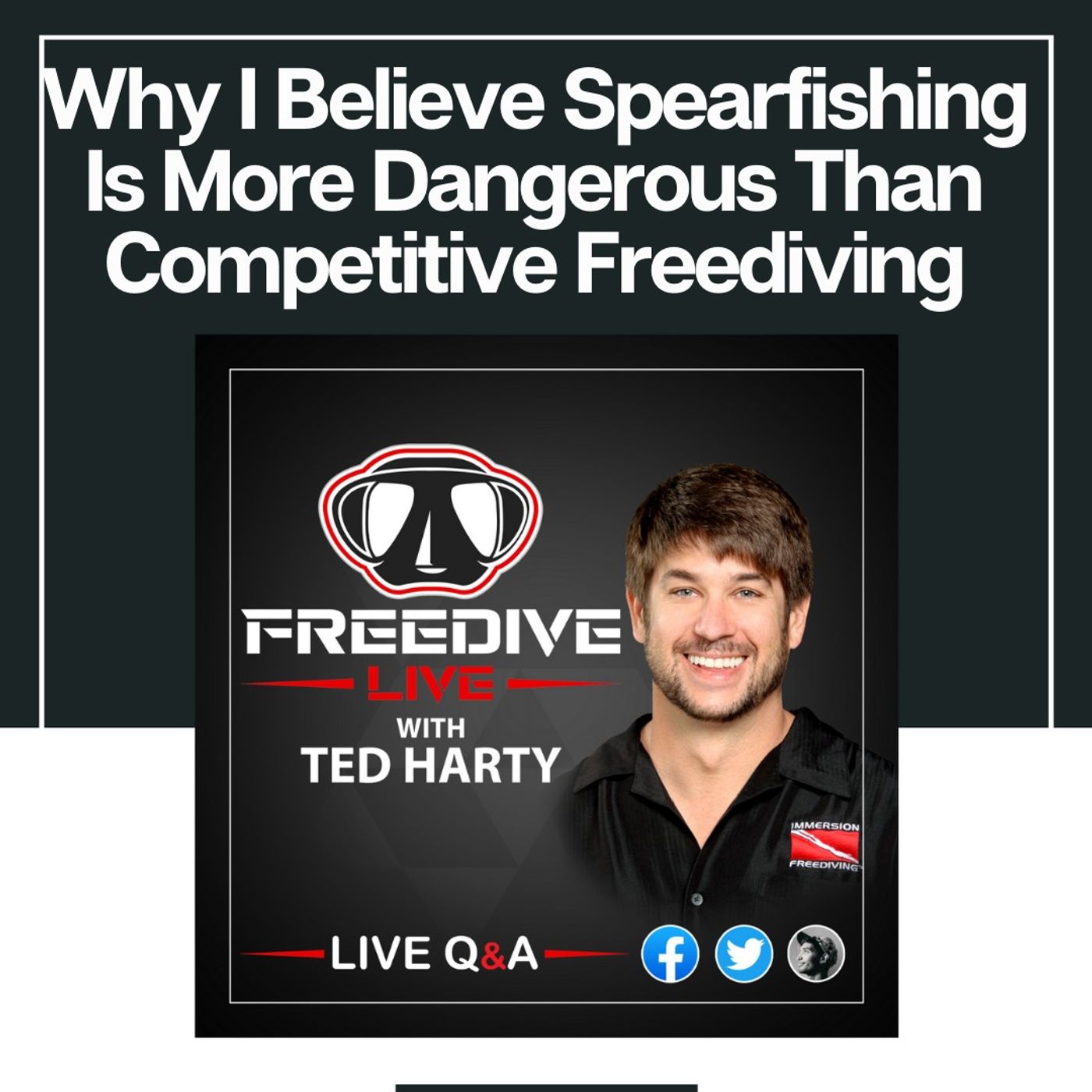 Why I Believe Spearfishing Is More Dangerous Than Competitive Freediving