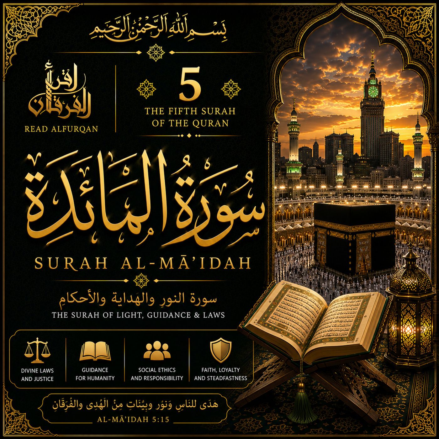 5. Surah al-Maidah | سورة المائدة