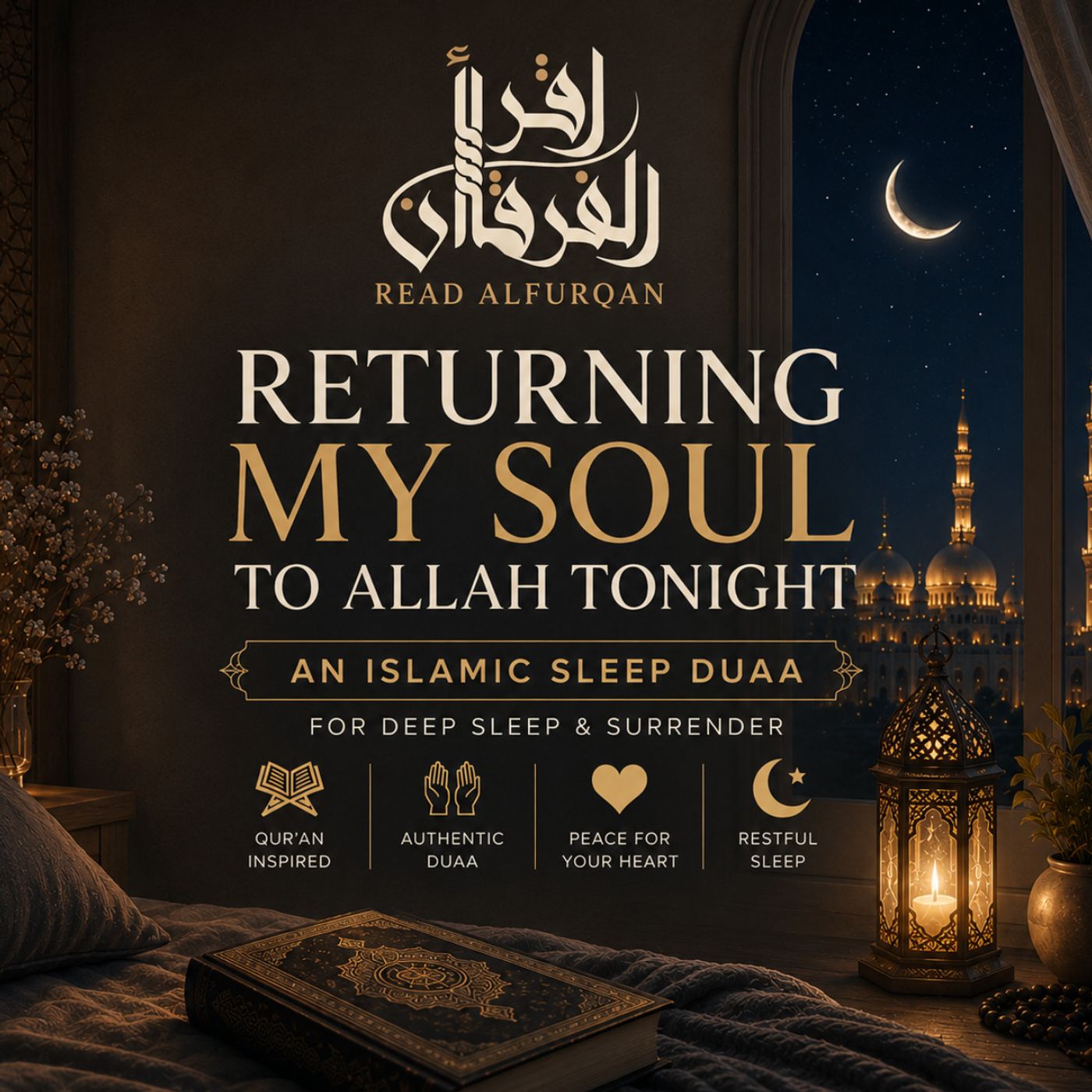 Returning My Soul to Allah Tonight | An Islamic Sleep Duaa for Deep Sleep & Surrender episode artwork
