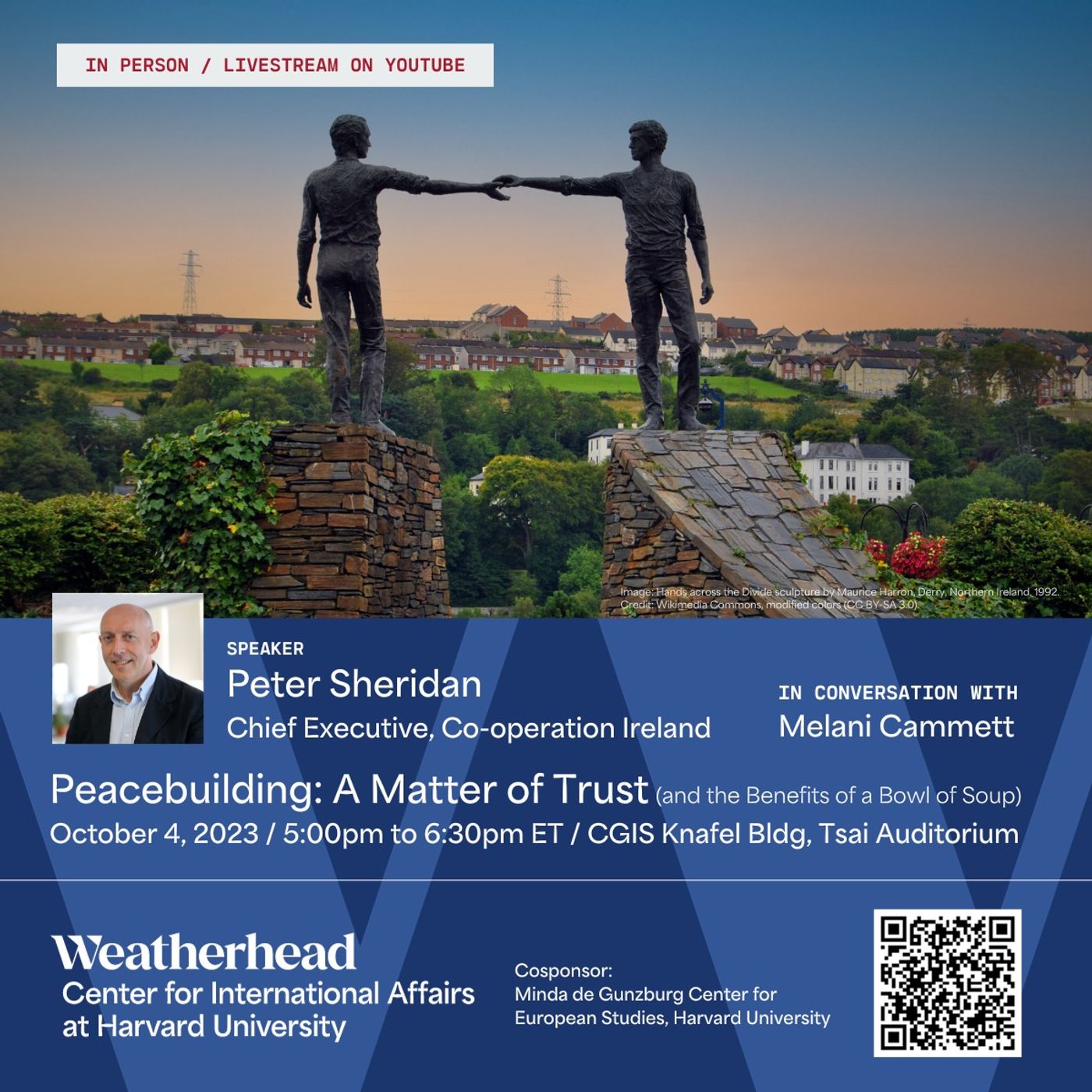 Special Event / Peacebuilding: A Matter of Trust (and the Benefits of a Bowl of Soup) episode artwork