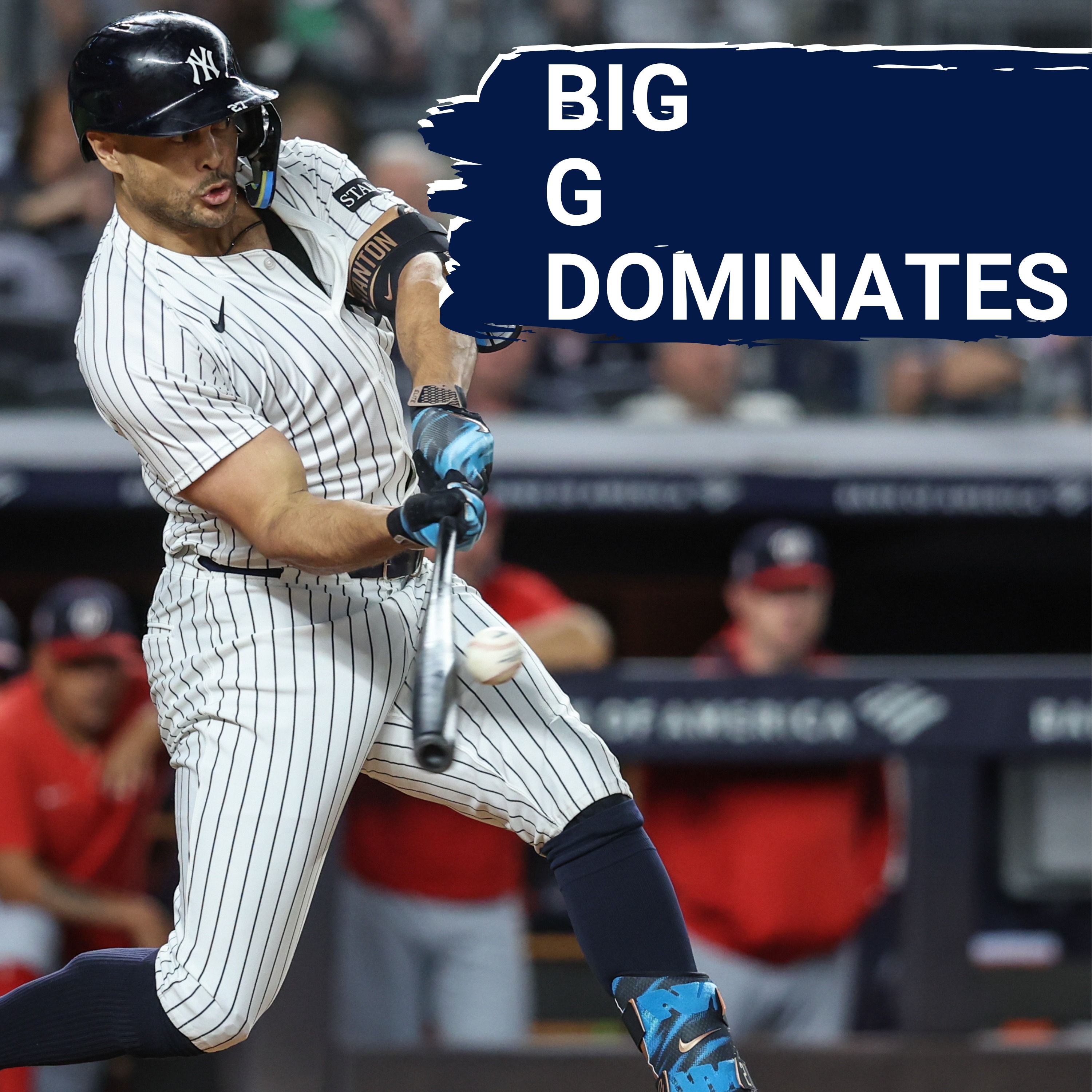 Giancarlo Stanton ERUPTS with Five RBIs as Yankees Dominate Nationals | Can He CARRY Them to Playoffs?