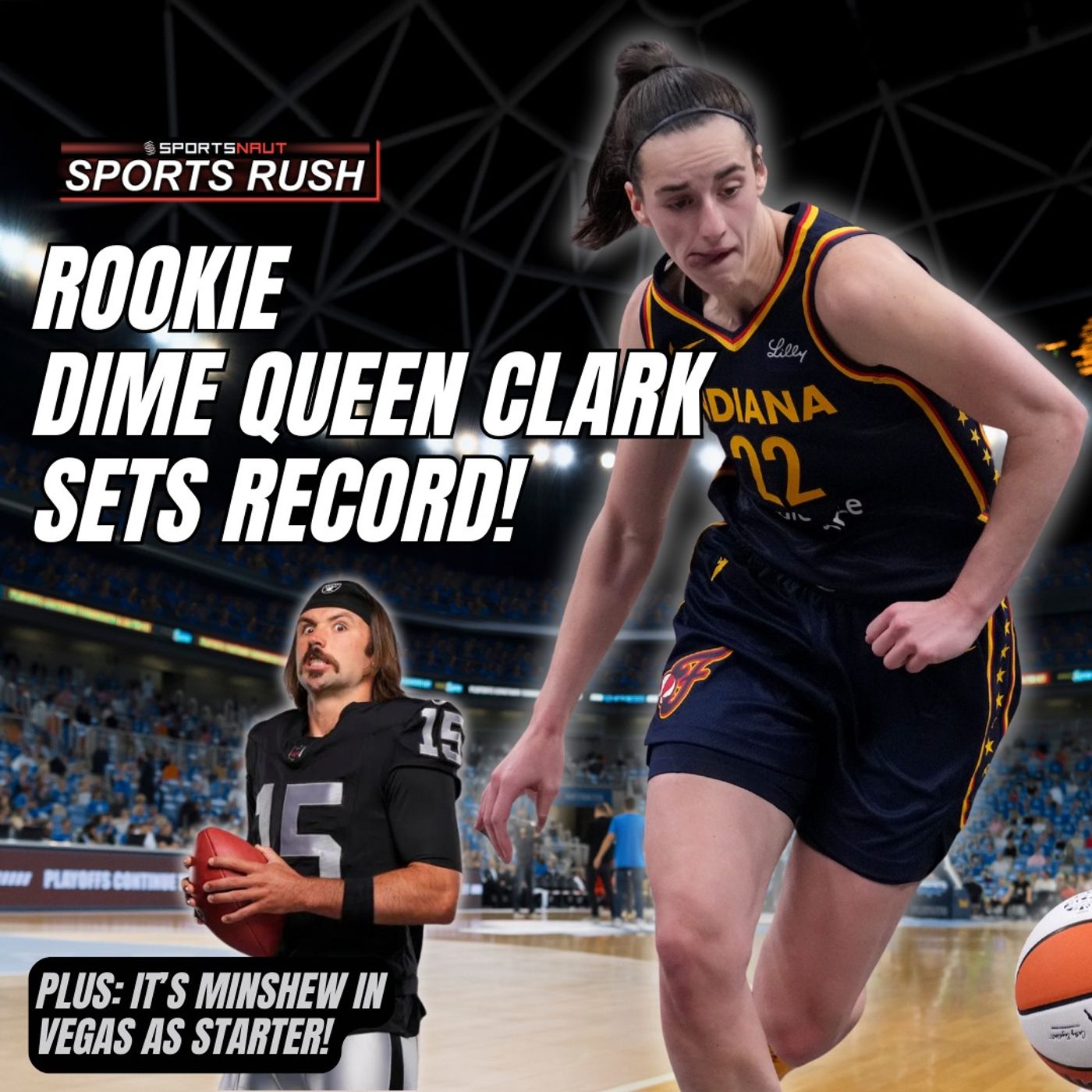 WNBA Rookie CAITLIN CLARK SHATTERS 25-year Record! episode artwork