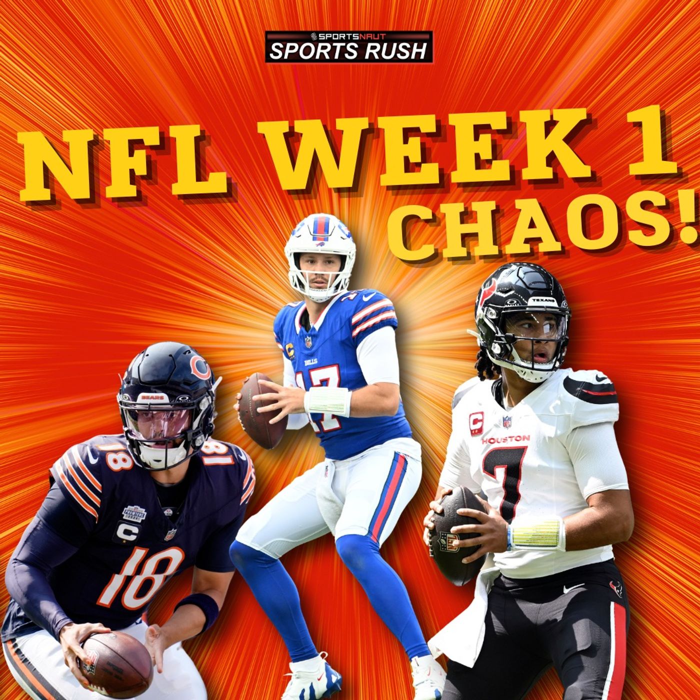 NFL Week 1 CHAOS: Josh Allen FLIES, Rookie QB Shocks, $240M QB DOMINATES! episode artwork