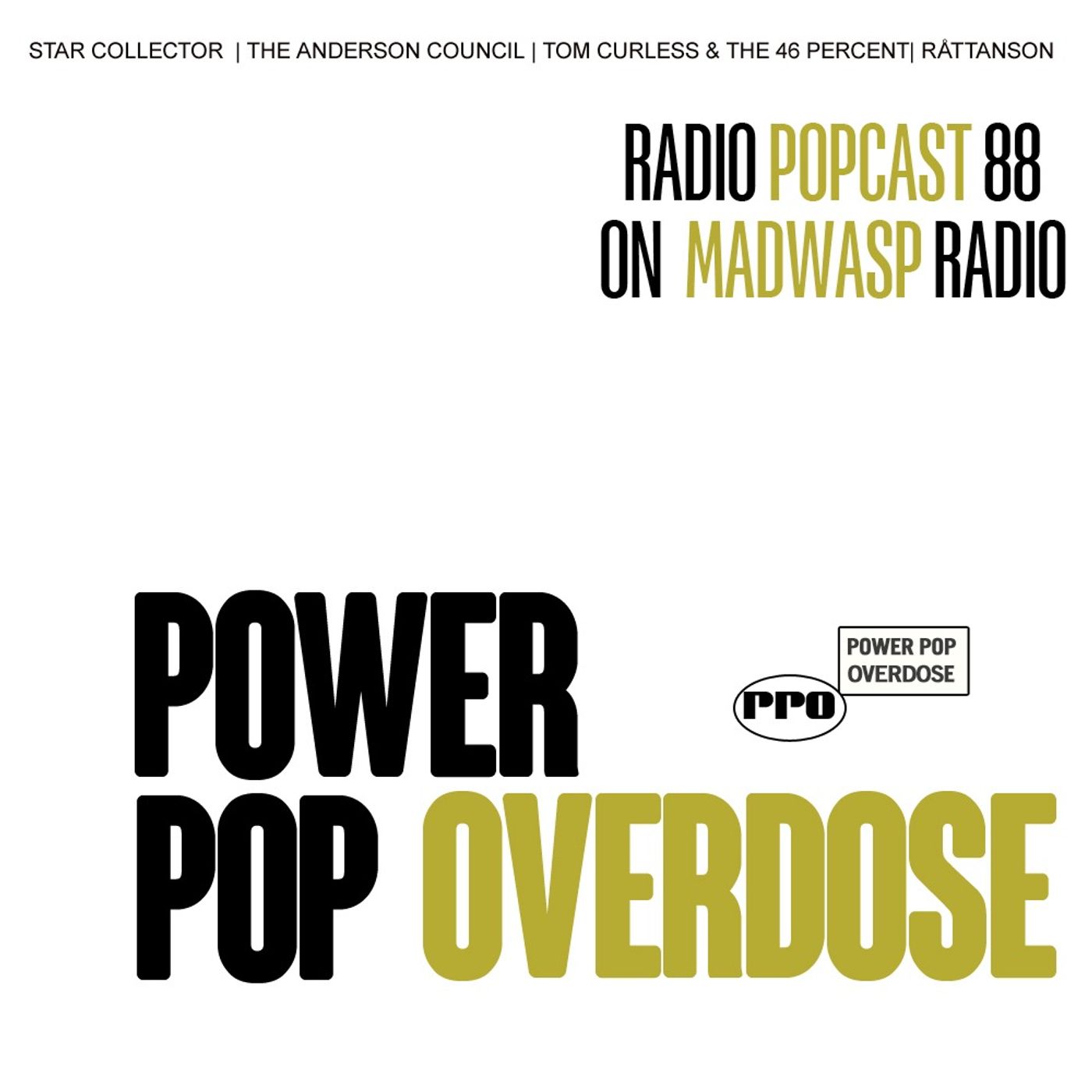Power Pop Overdose on Mad Wasp Radio 088 05/20/2023 episode artwork