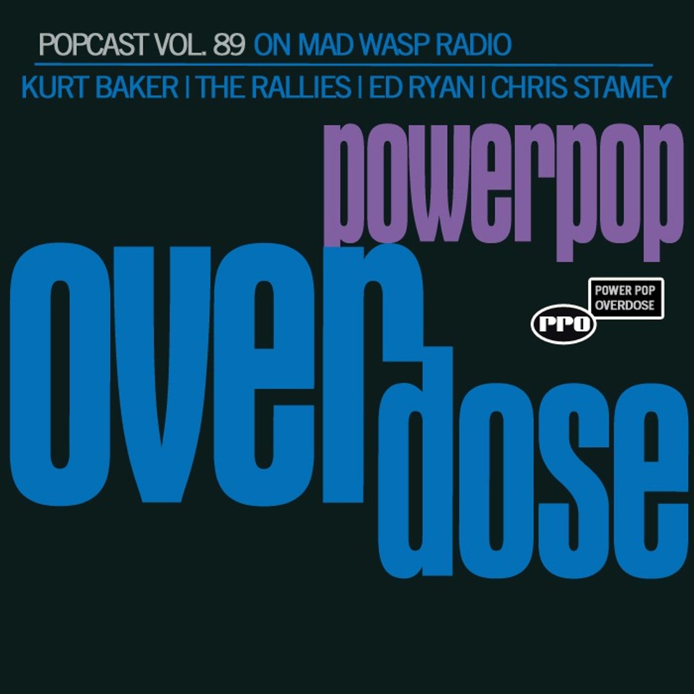 Power Pop Overdose on Mad Wasp Radio 089 05/27/2023 episode artwork