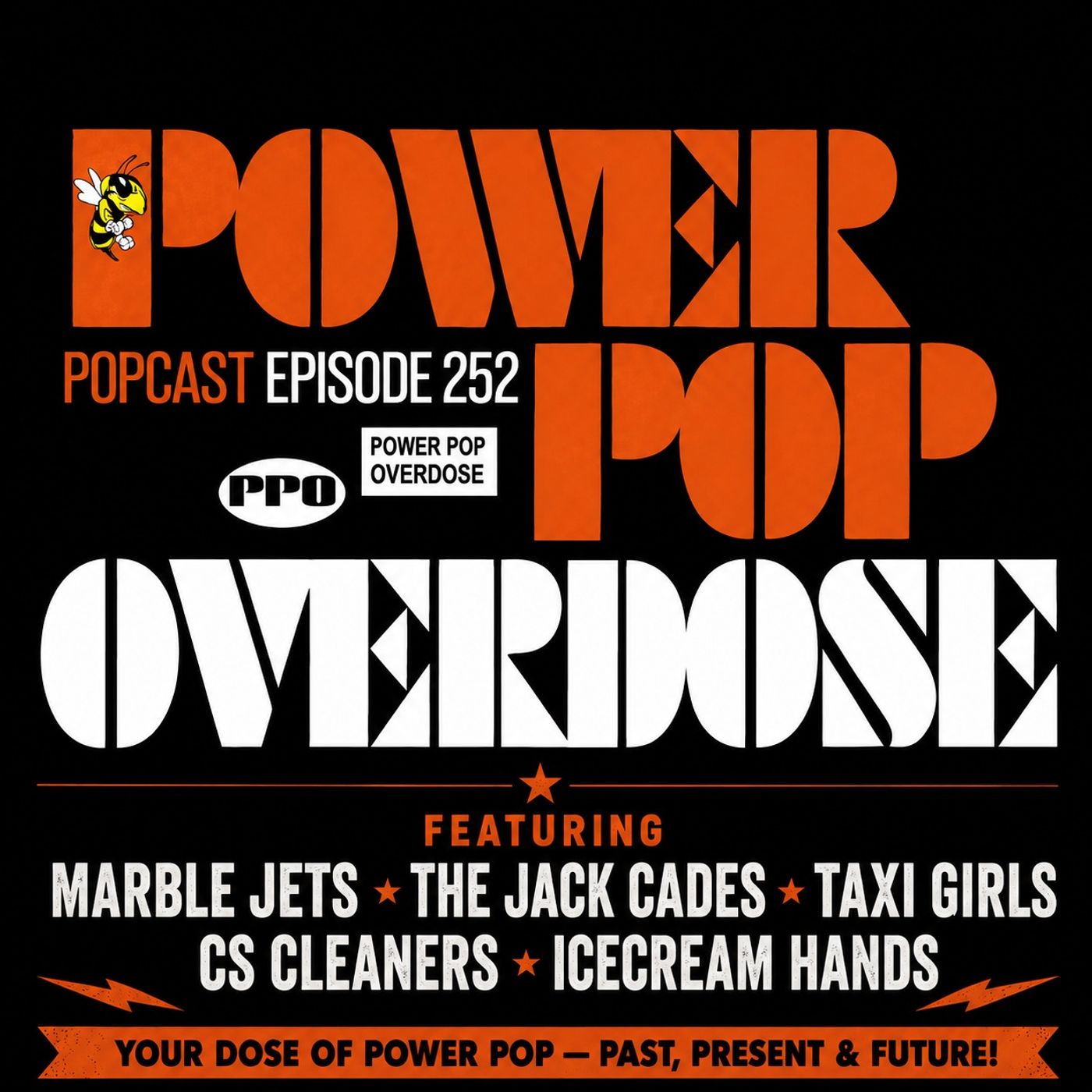 Power Pop Overdose on Mad Wasp Radio 252 07/04/2026 episode artwork