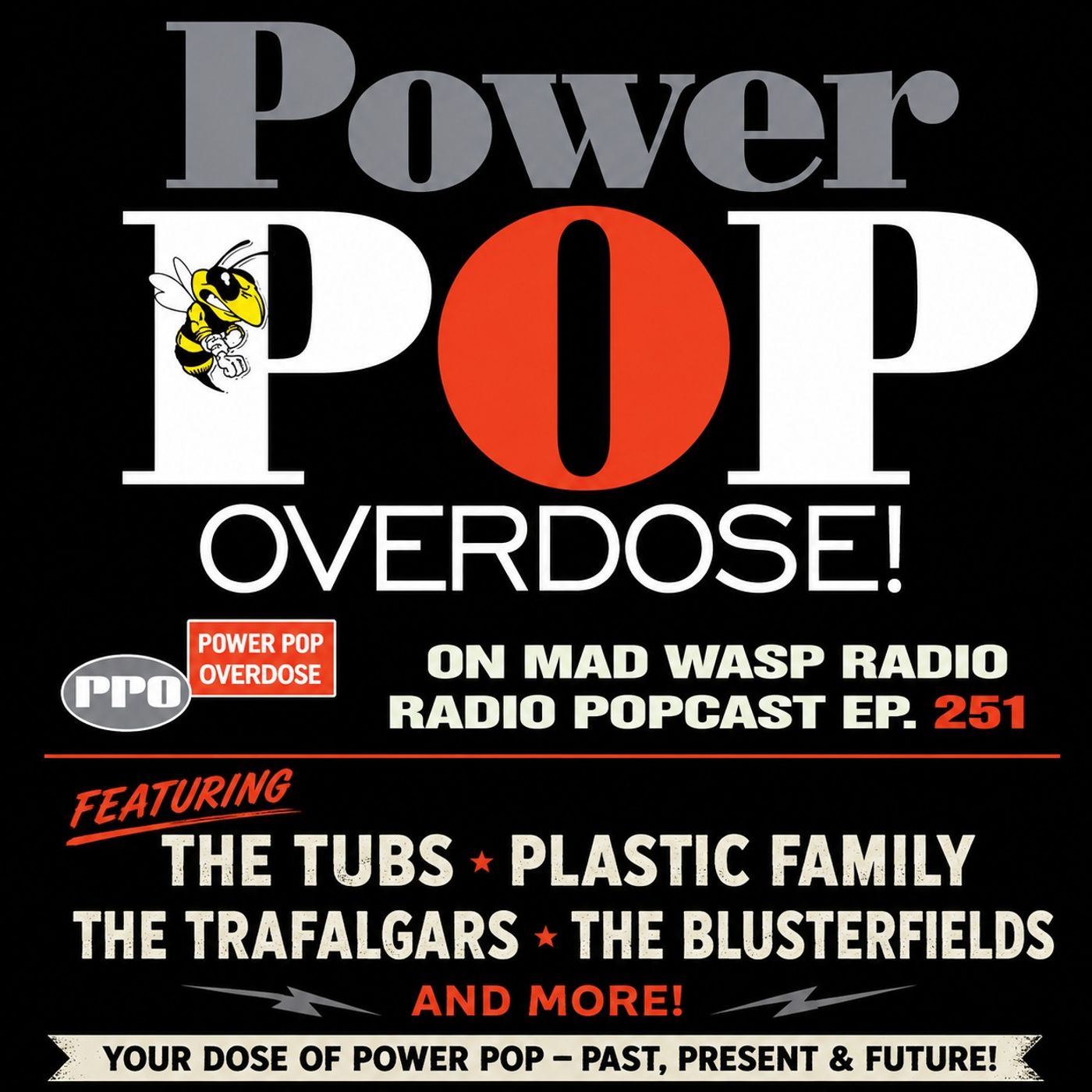 Power Pop Overdose on Mad Wasp Radio 251 06/28/2026 episode artwork