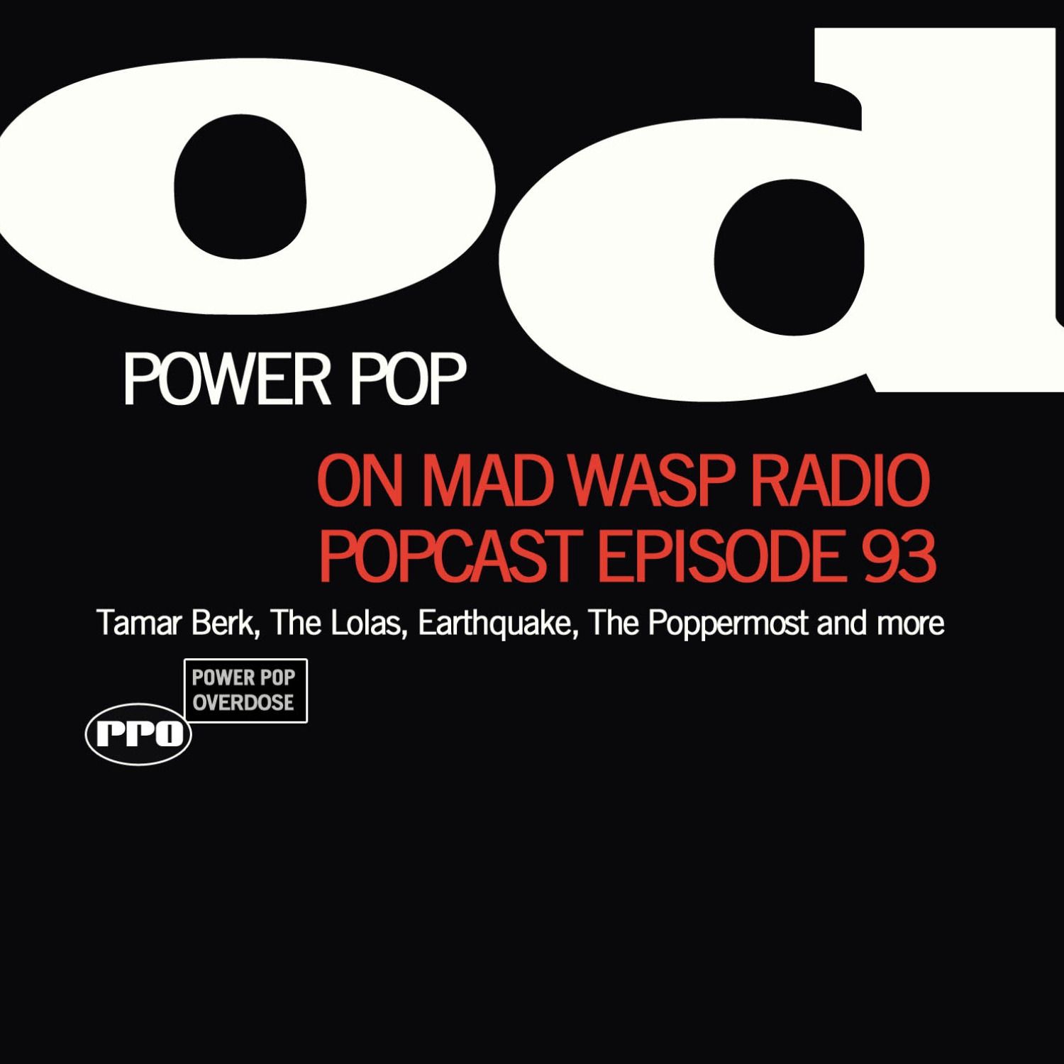 Power Pop Overdose on Mad Wasp Radio 093 06/24/2023 episode artwork