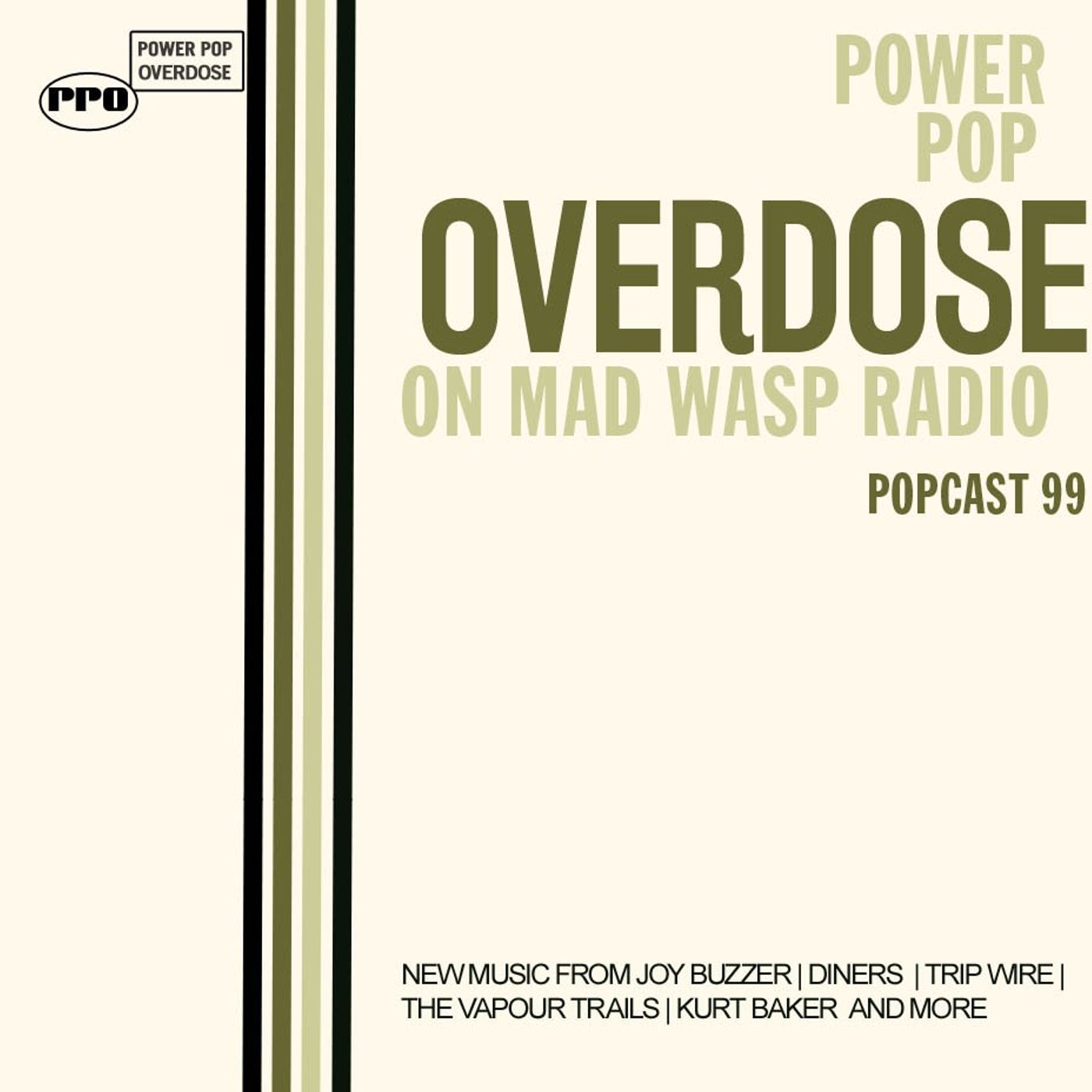 Power Pop Overdose on Mad Wasp Radio 099 08/05/2023 episode artwork