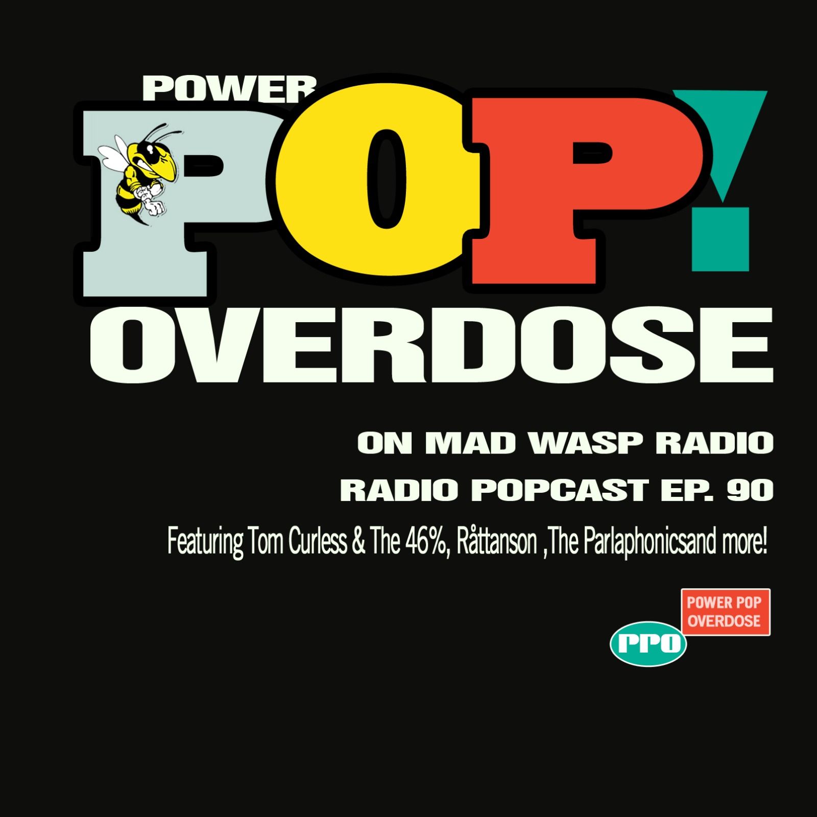 Power Pop Overdose on Mad Wasp Radio 090 06/03/2023 episode artwork