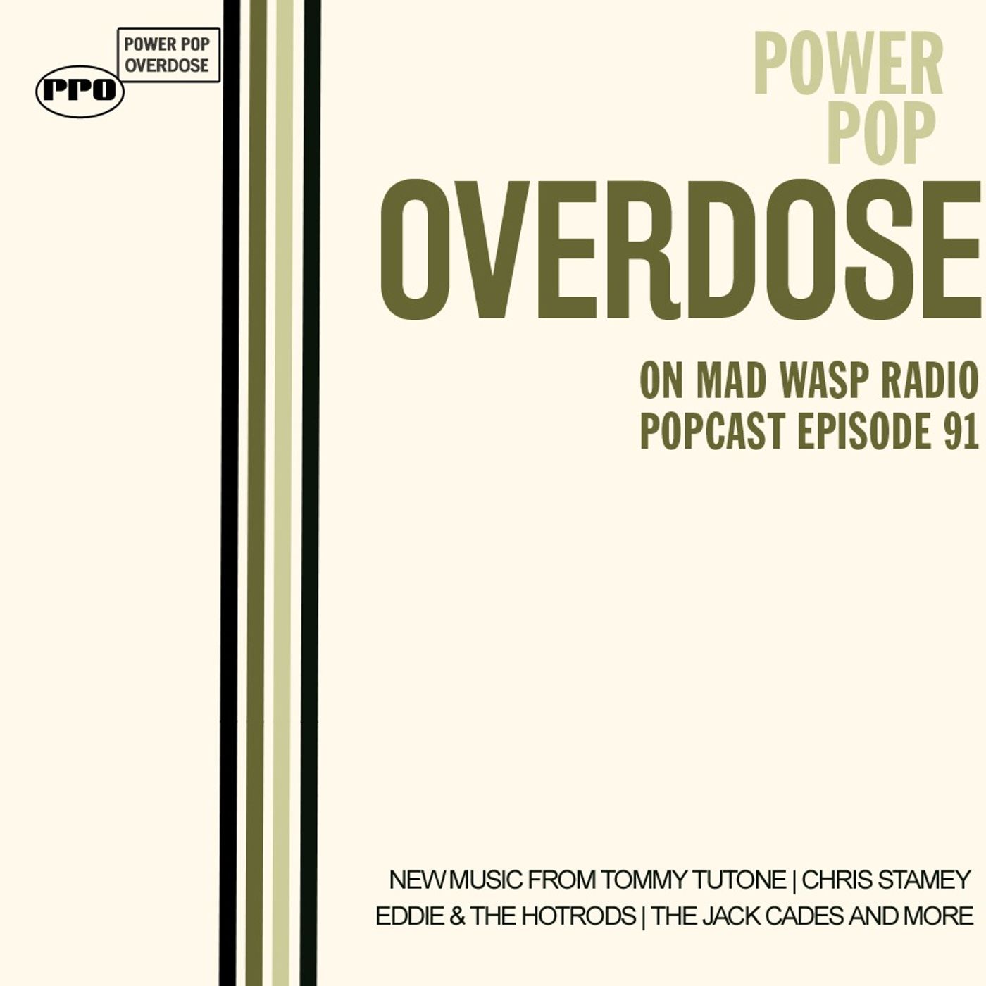 Power Pop Overdose on Mad Wasp Radio 091 06/10/2023 episode artwork