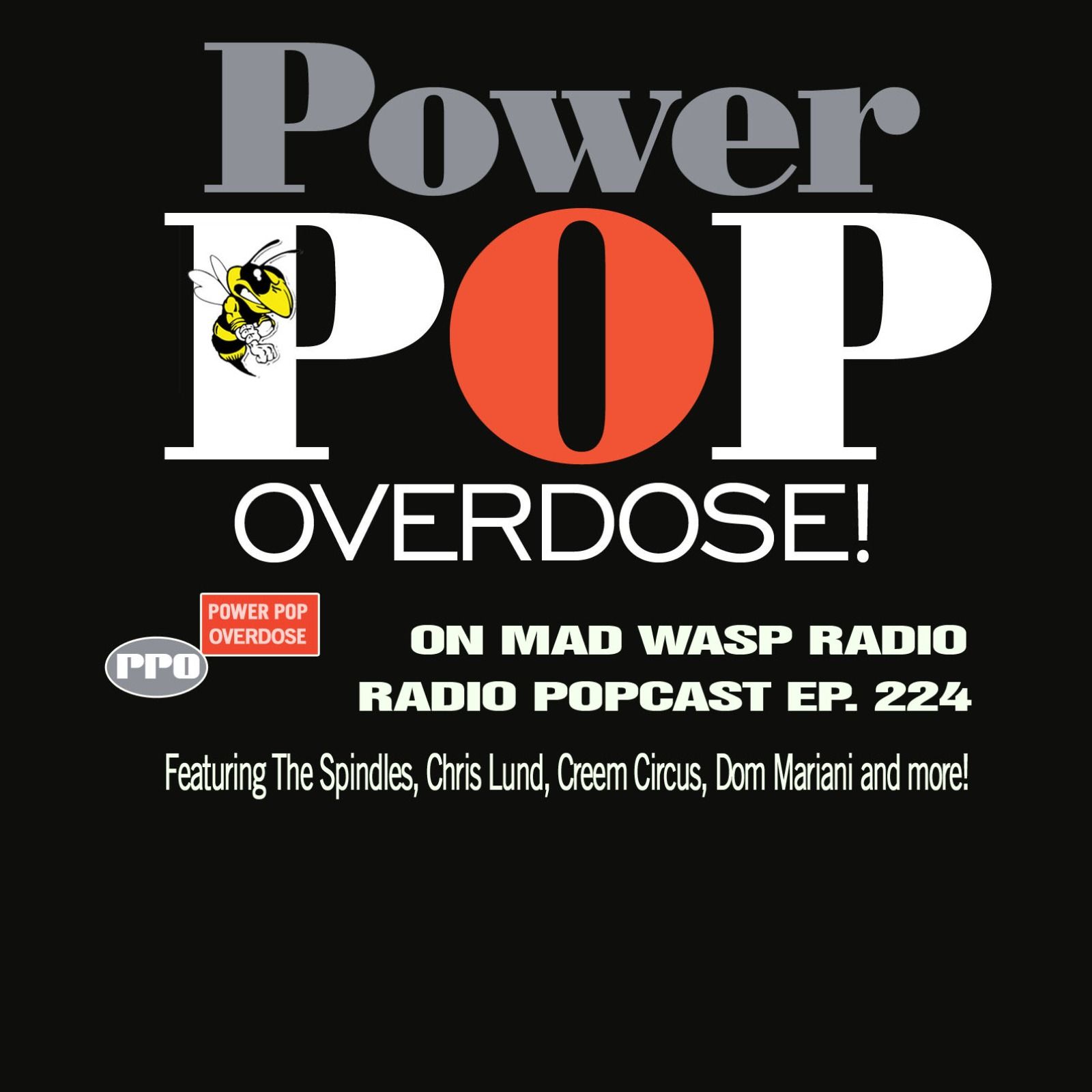 Power Pop Overdose on Mad Wasp Radio 224 12/27/2025