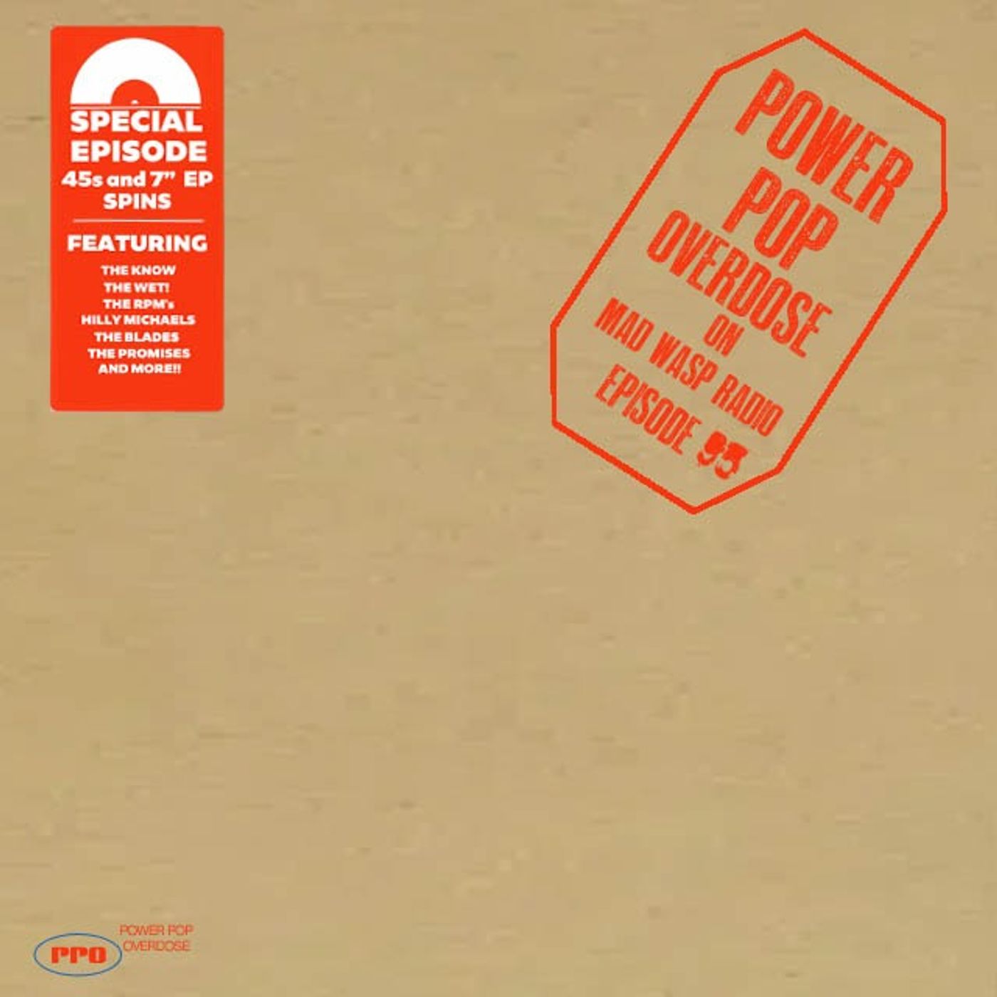 Power Pop Overdose on Mad Wasp Radio 095 07/08/2023 episode artwork