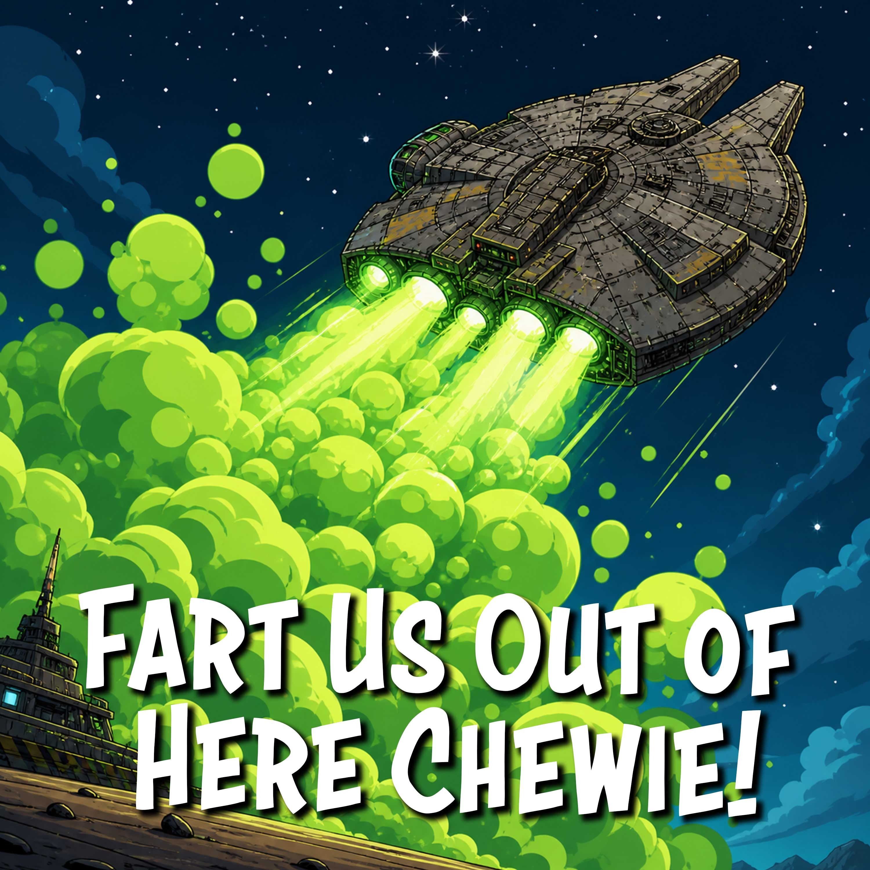 Fart Us Out of Here Chewie  |  America's Favorite Podcast episode artwork