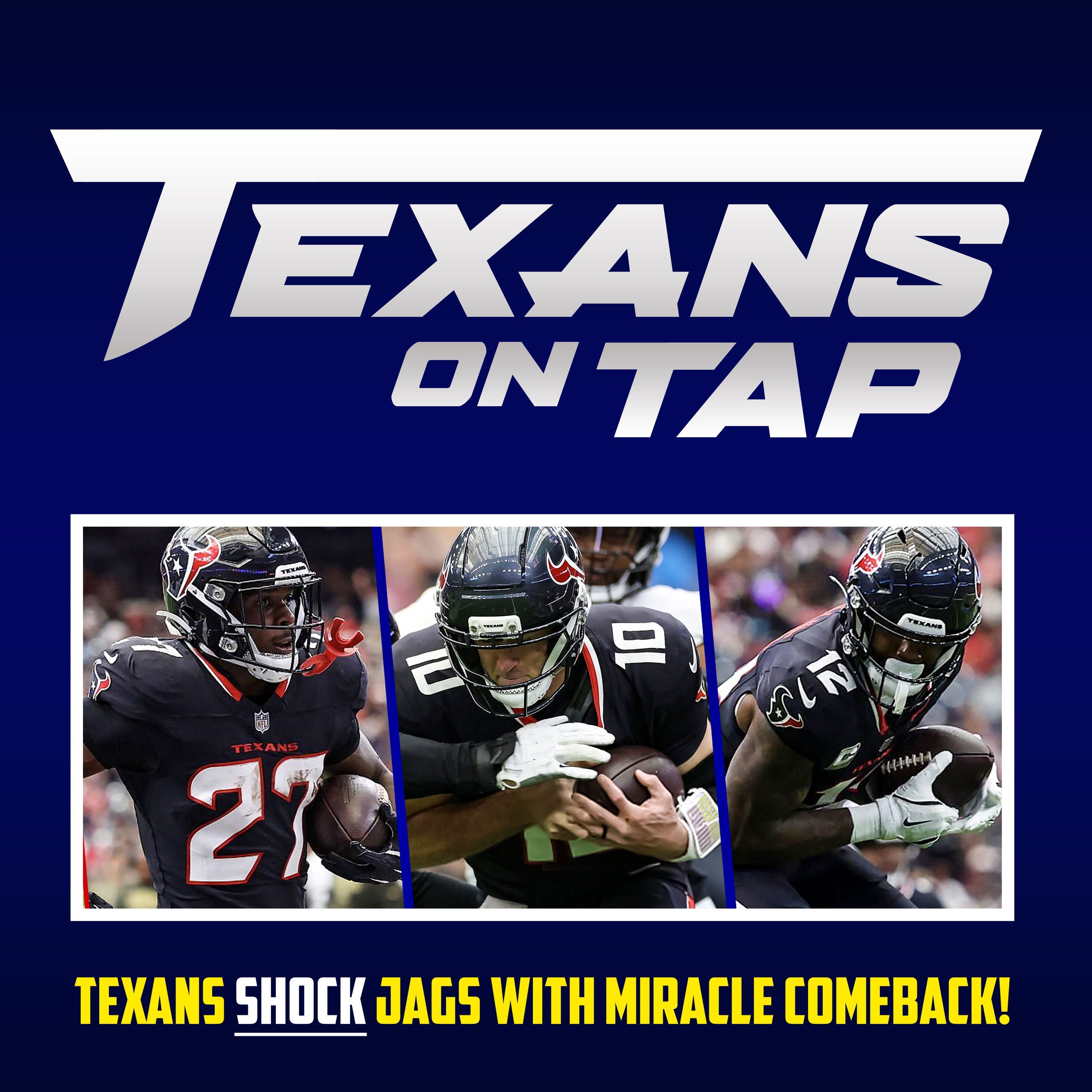 S3 Ep14: Texans shock Jaguars with miracle comeback to keep season alive! episode artwork