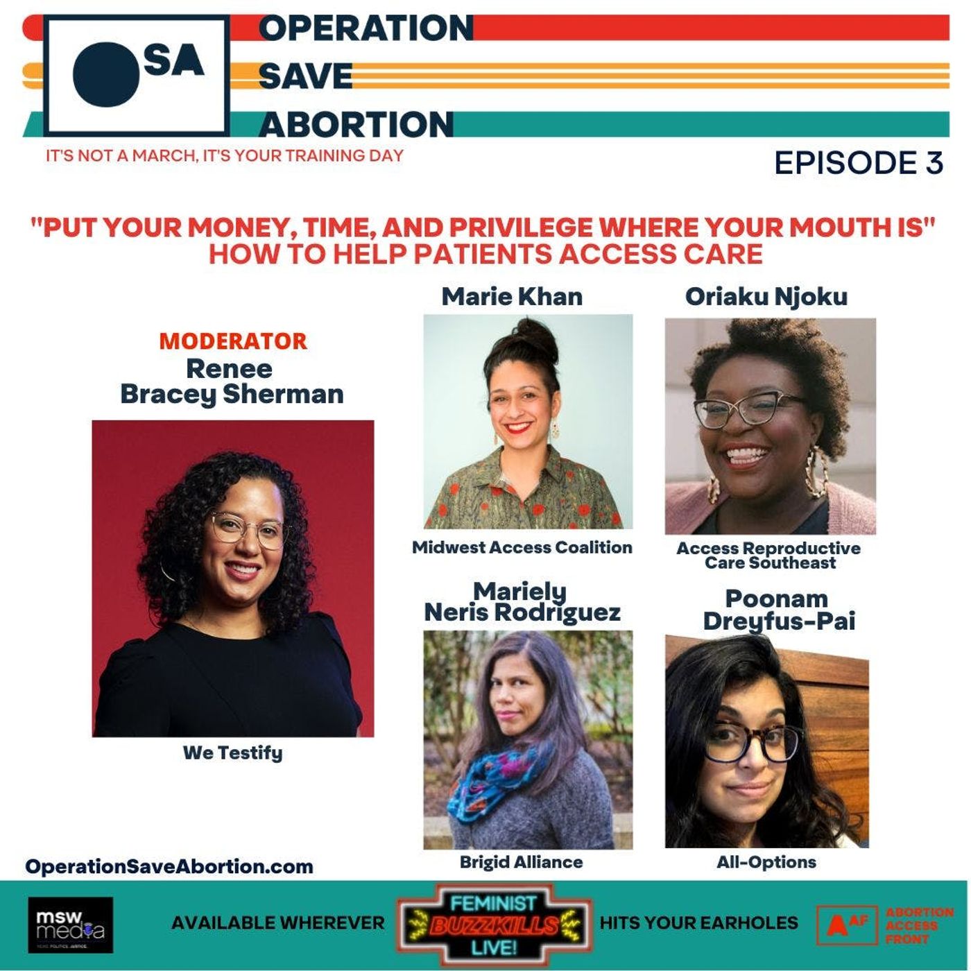 OpSave Episode 3: Patient Advocacy - Put Your Money, Time, and Privilege Where Your Mouth Is: How to Help Patients Access Care