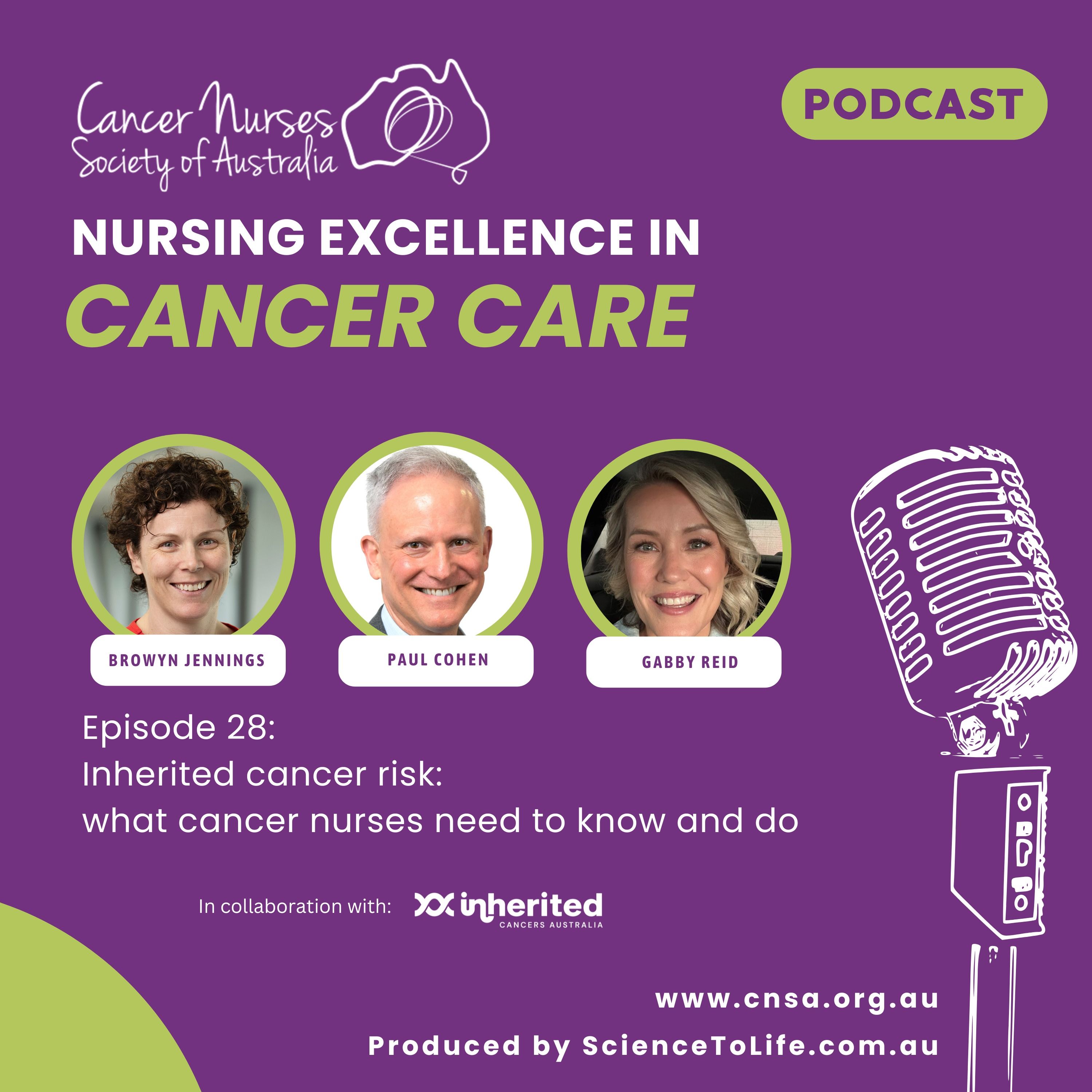 Inherited cancer risk: what cancer nurses need to know and do episode artwork