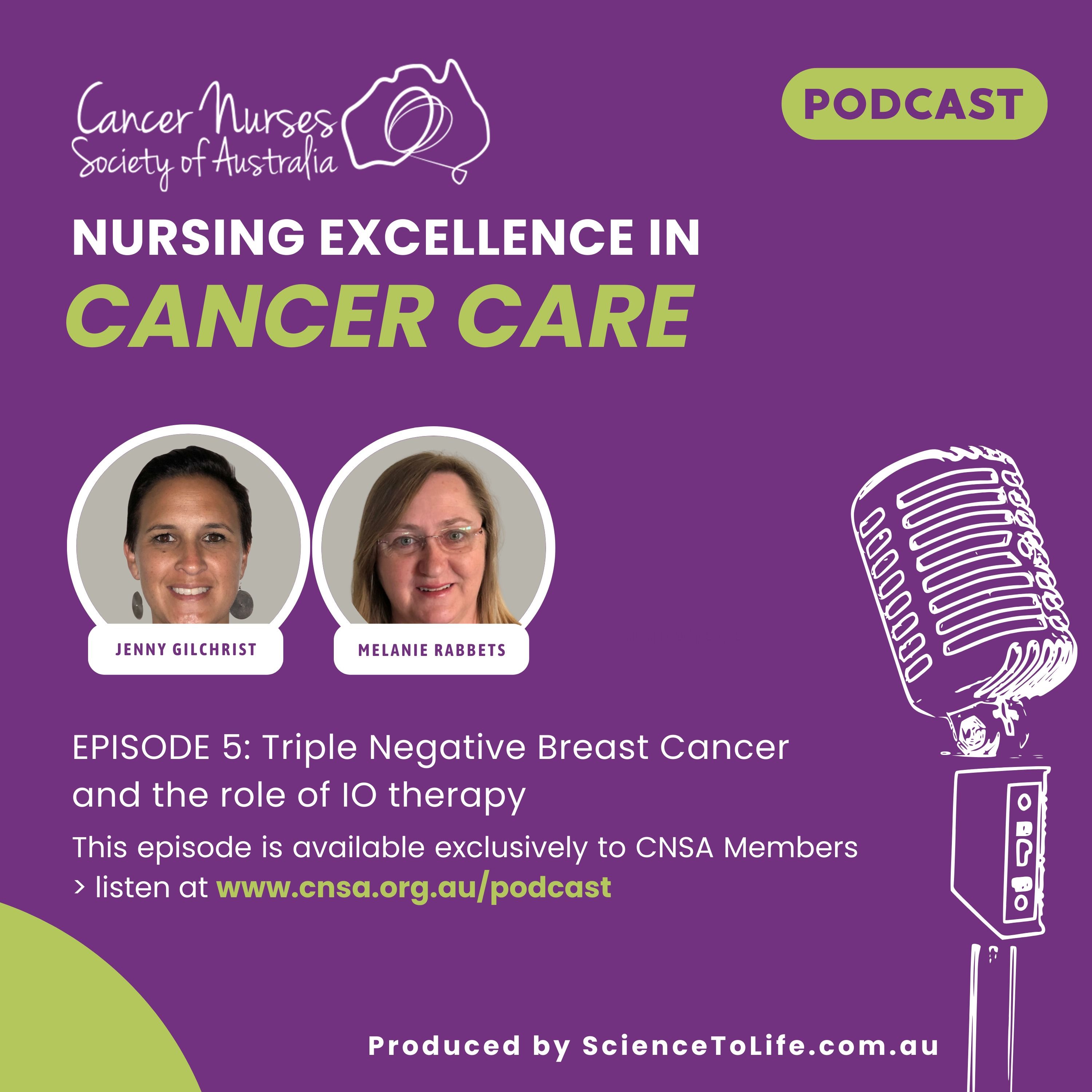 Intro: Triple Negative Breast Cancer and the role of Immunotherapy. episode artwork