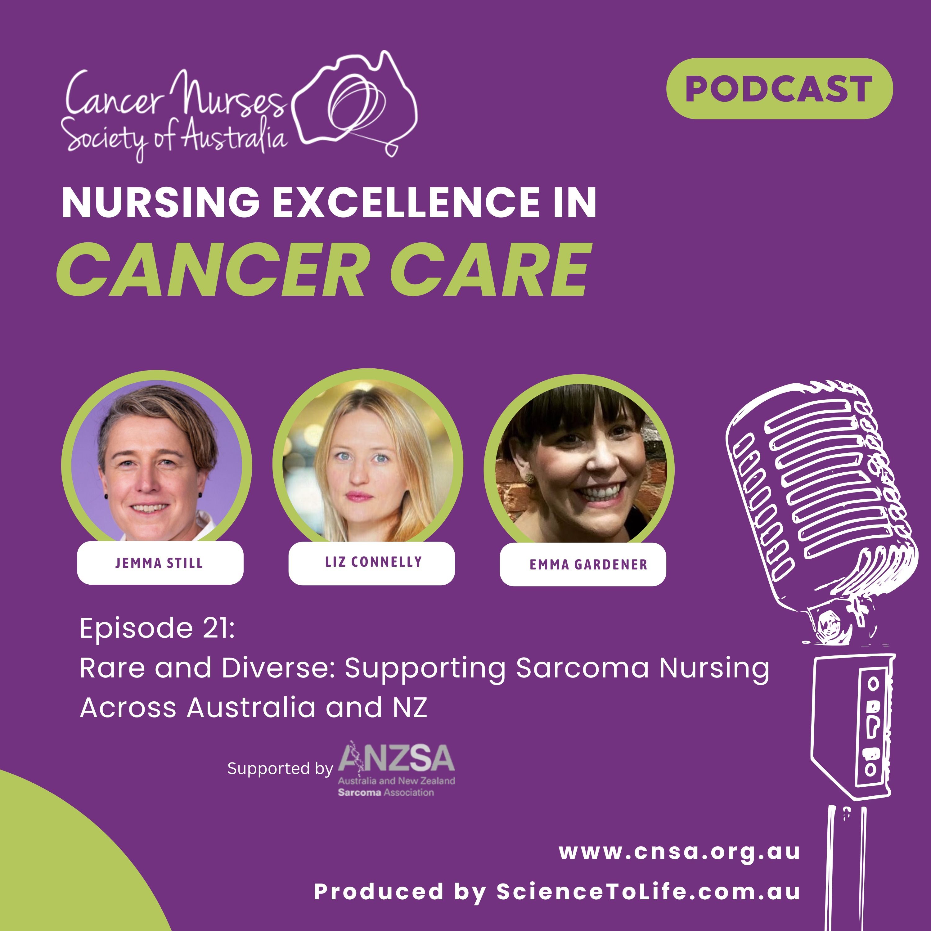 Rare and Diverse: Supporting Sarcoma Nursing Across Australia and New Zealand episode artwork