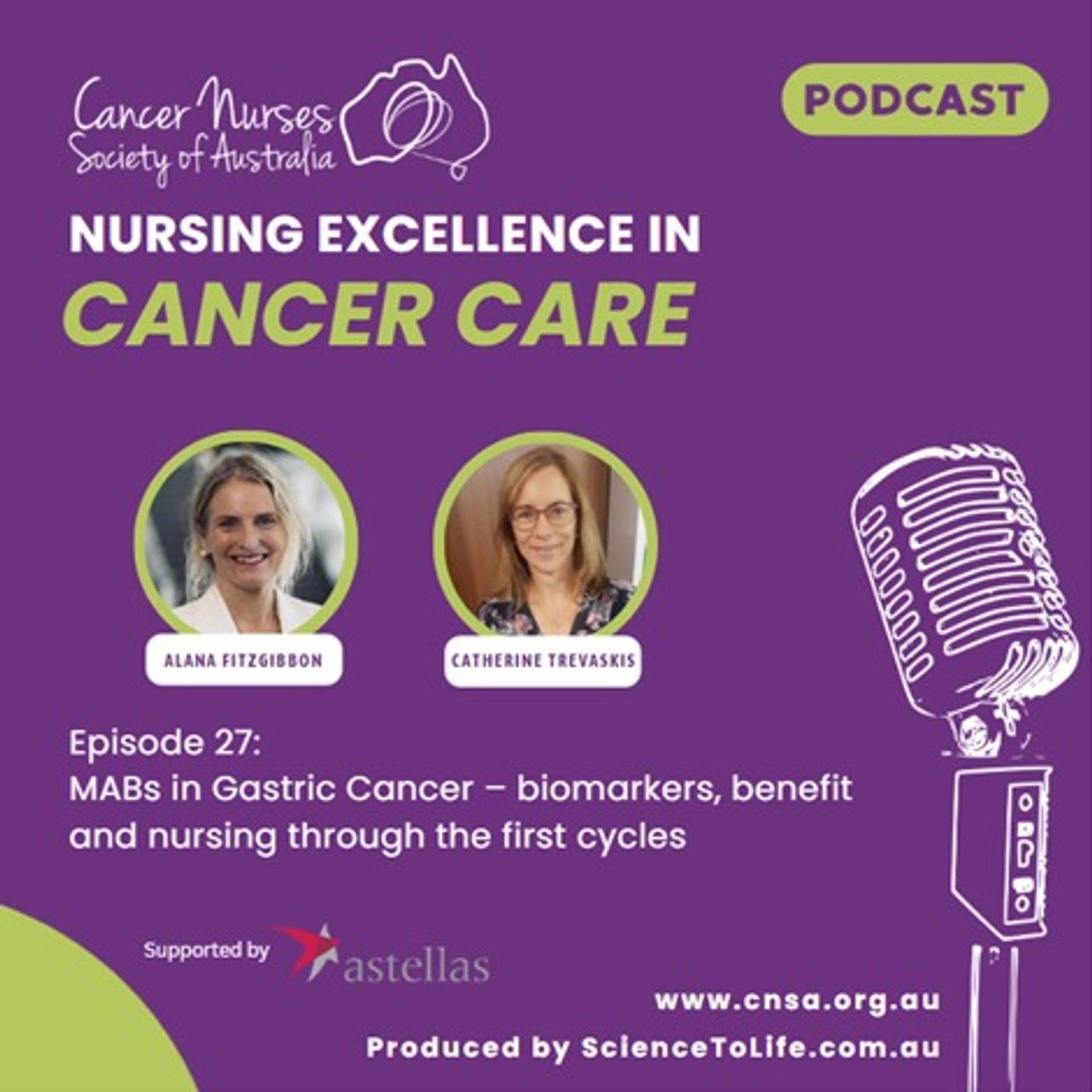 MABs in Gastric Cancer - biomarkers, benefit and nursing through the first cycles episode artwork