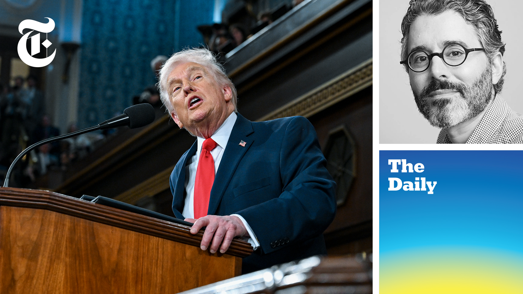 Rosy Predictions, Angry Attacks: Trump’s State of the Union