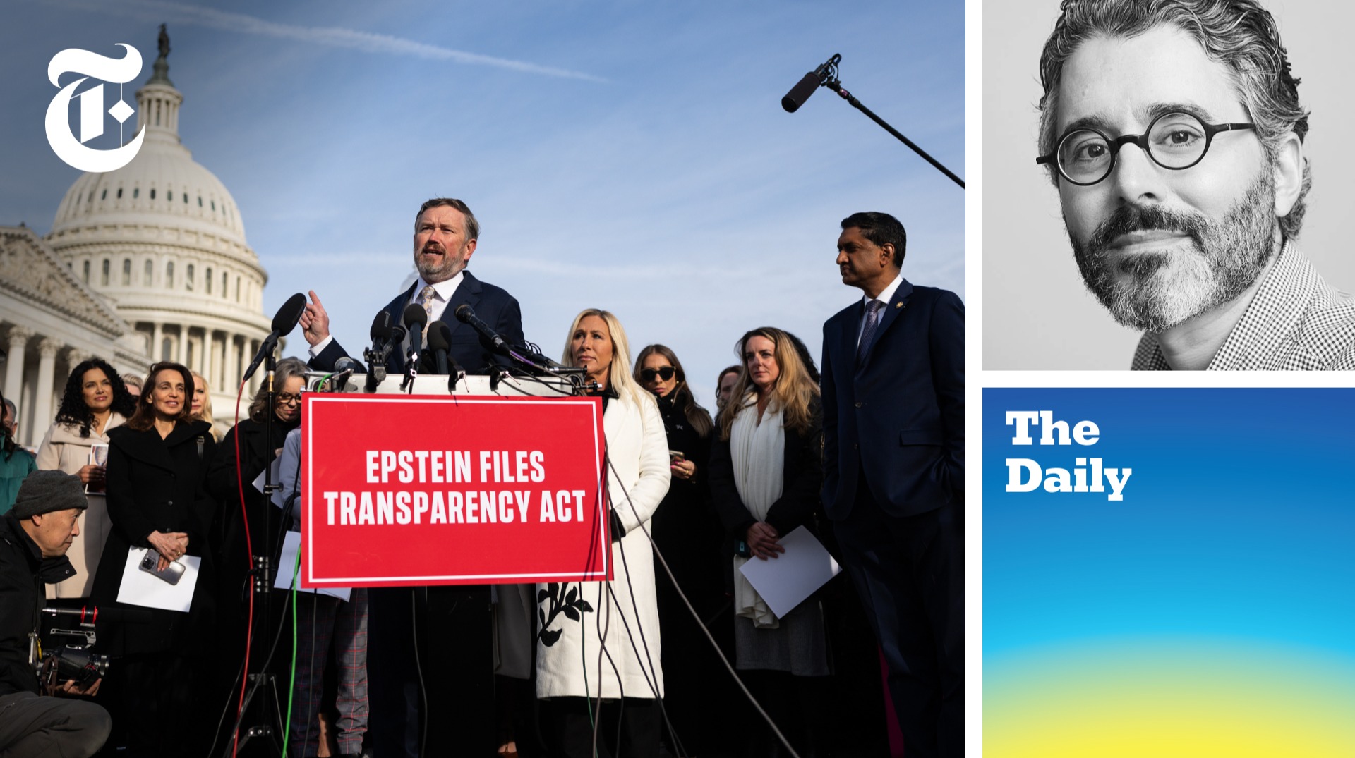 Congress Orders Trump to Release the Epstein Files