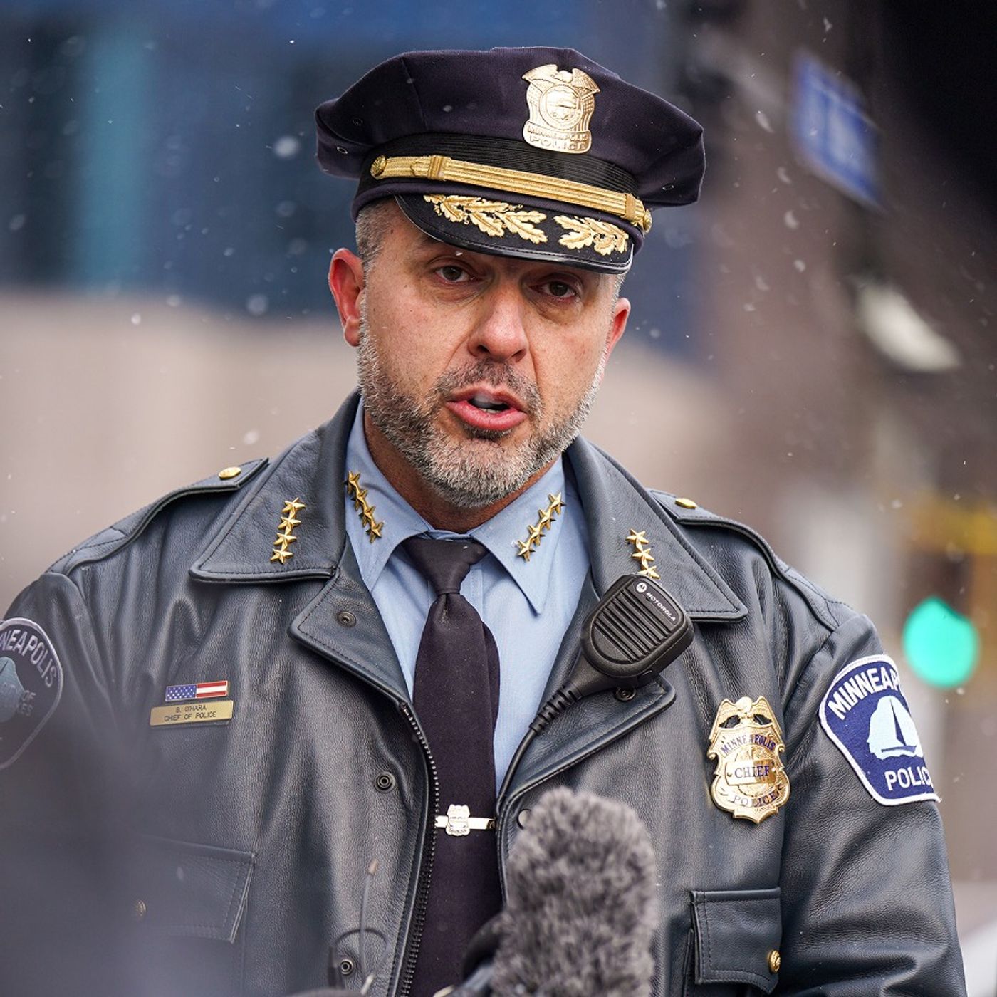 ‘A Breaking Point’: The Minneapolis Police Chief on ICE