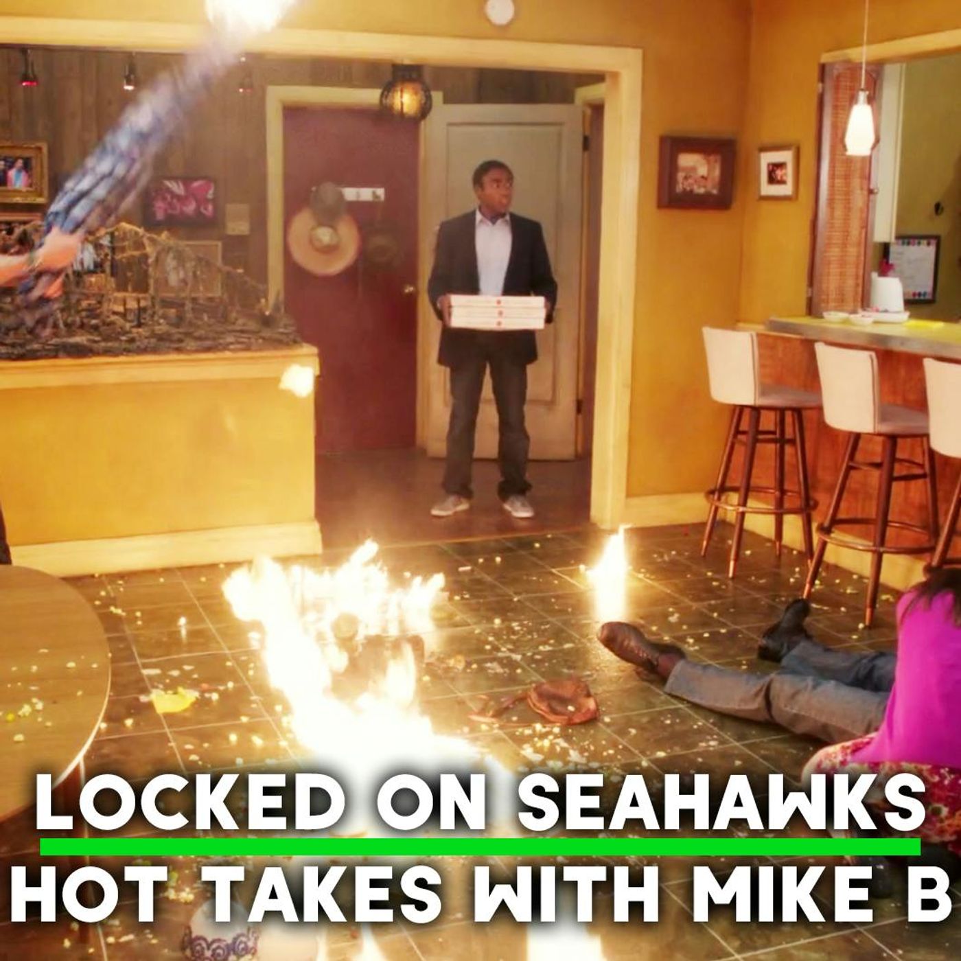 cover of episode LOCKED ON SEAHAWKS -- 01/04/18 -- Hot Seahawks Takes with Mike B