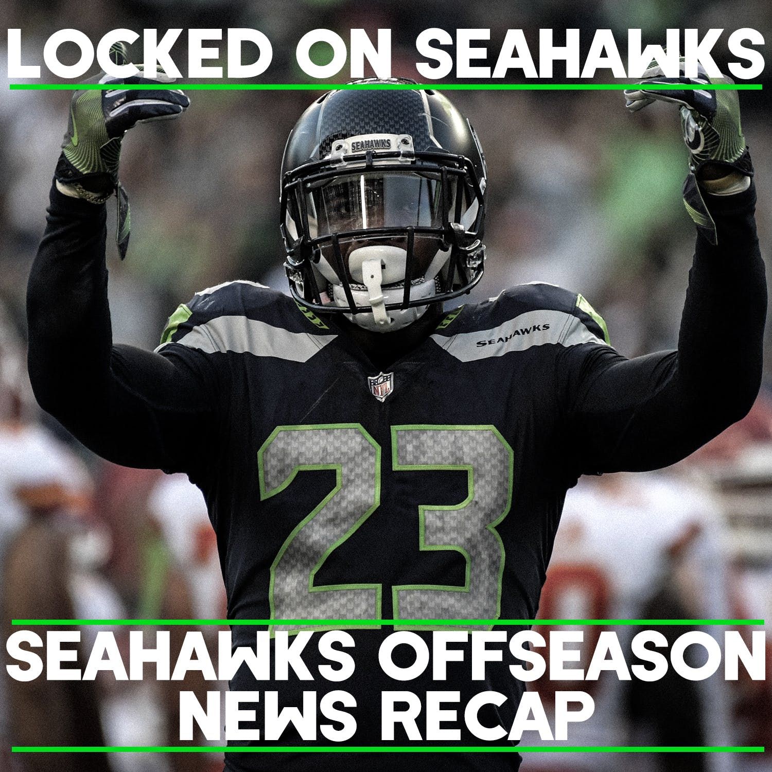 cover of episode LOCKED ON SEAHAWKS -- 01/09/18 -- Seahawks Offseason News Recap