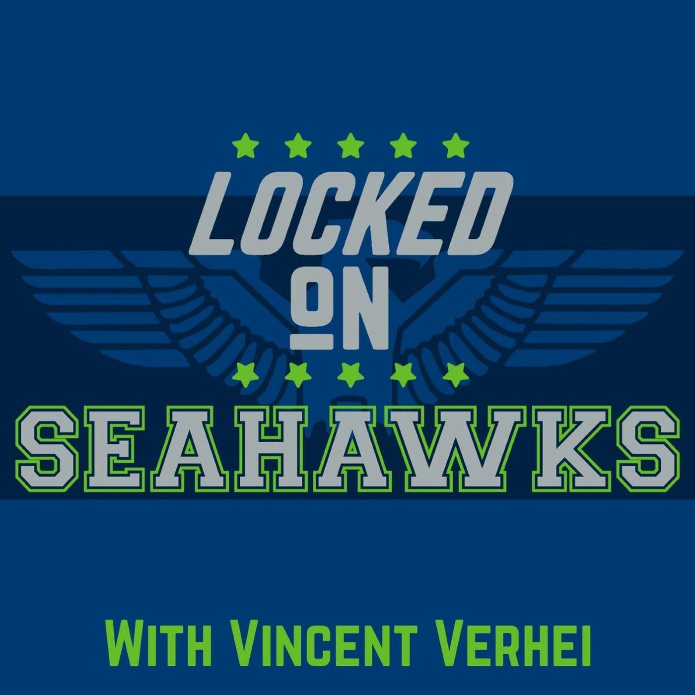 cover of episode LOCKED ON SEAHAWKS - 9/30/16: 5 Jets Seattle must stop, and cross-talk with John Butchko of LOCKED ON JETS!