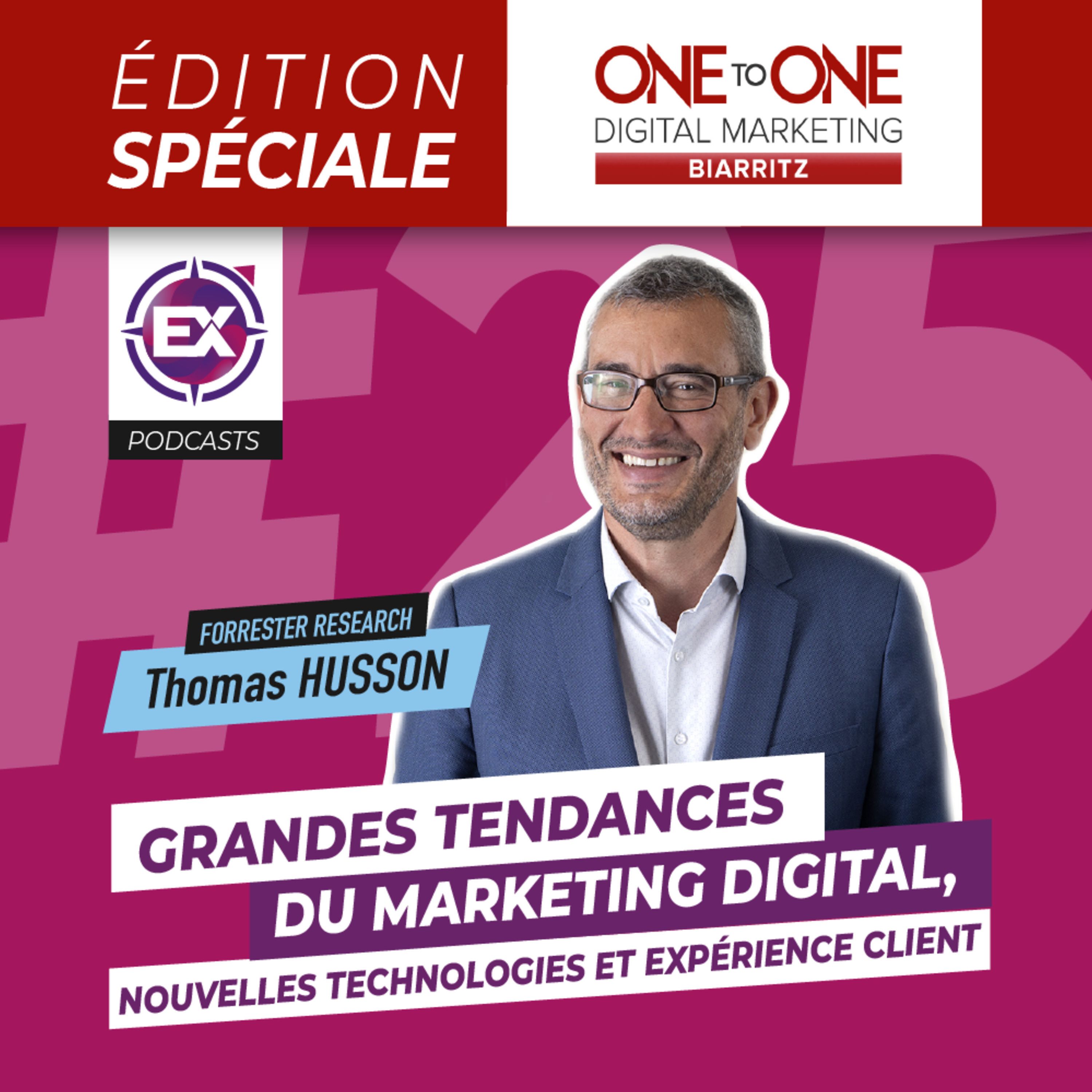 cover of episode #25 Grandes tendances du marketing digital, nouvelles technologies et expérience client