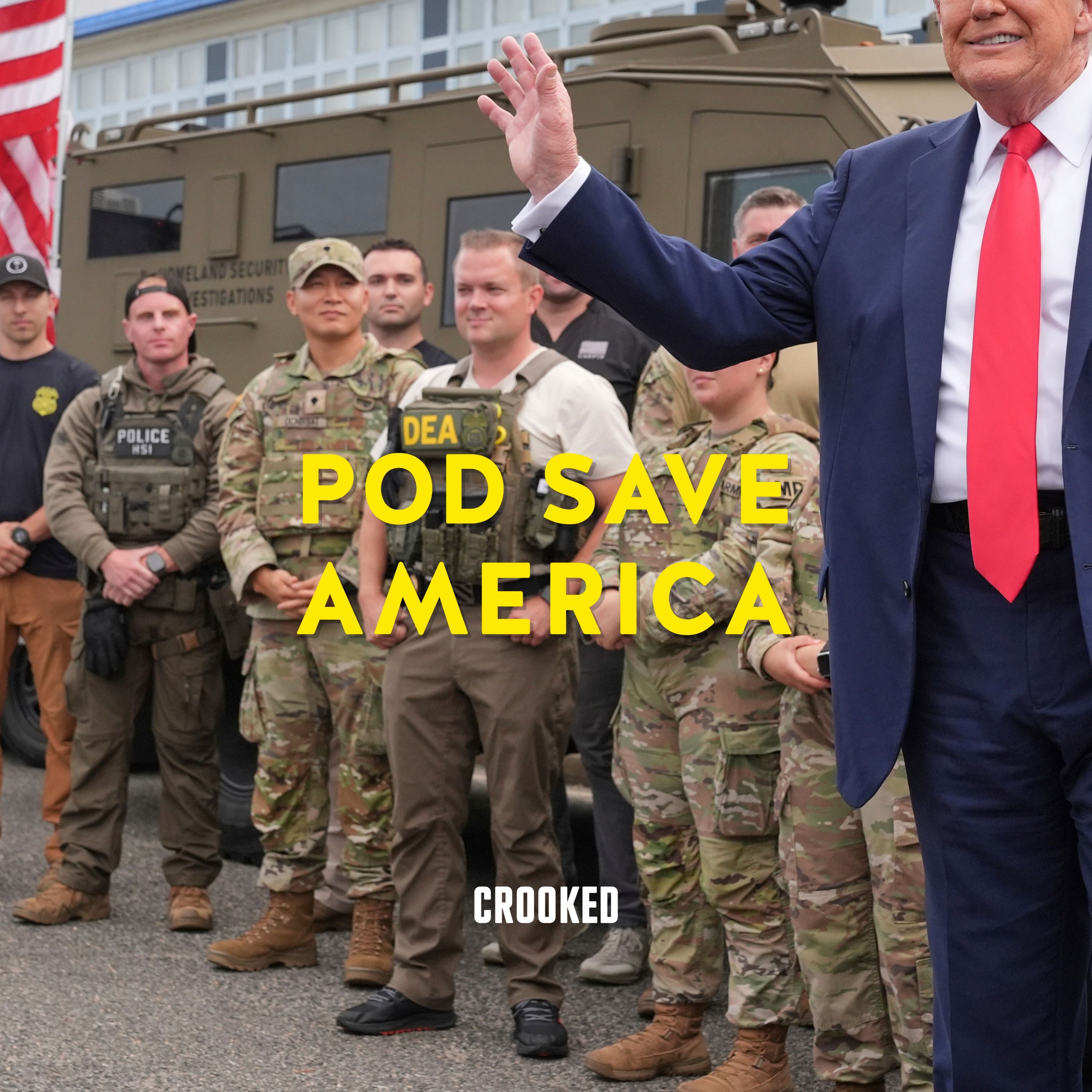 Officer Trump Patrols Washington