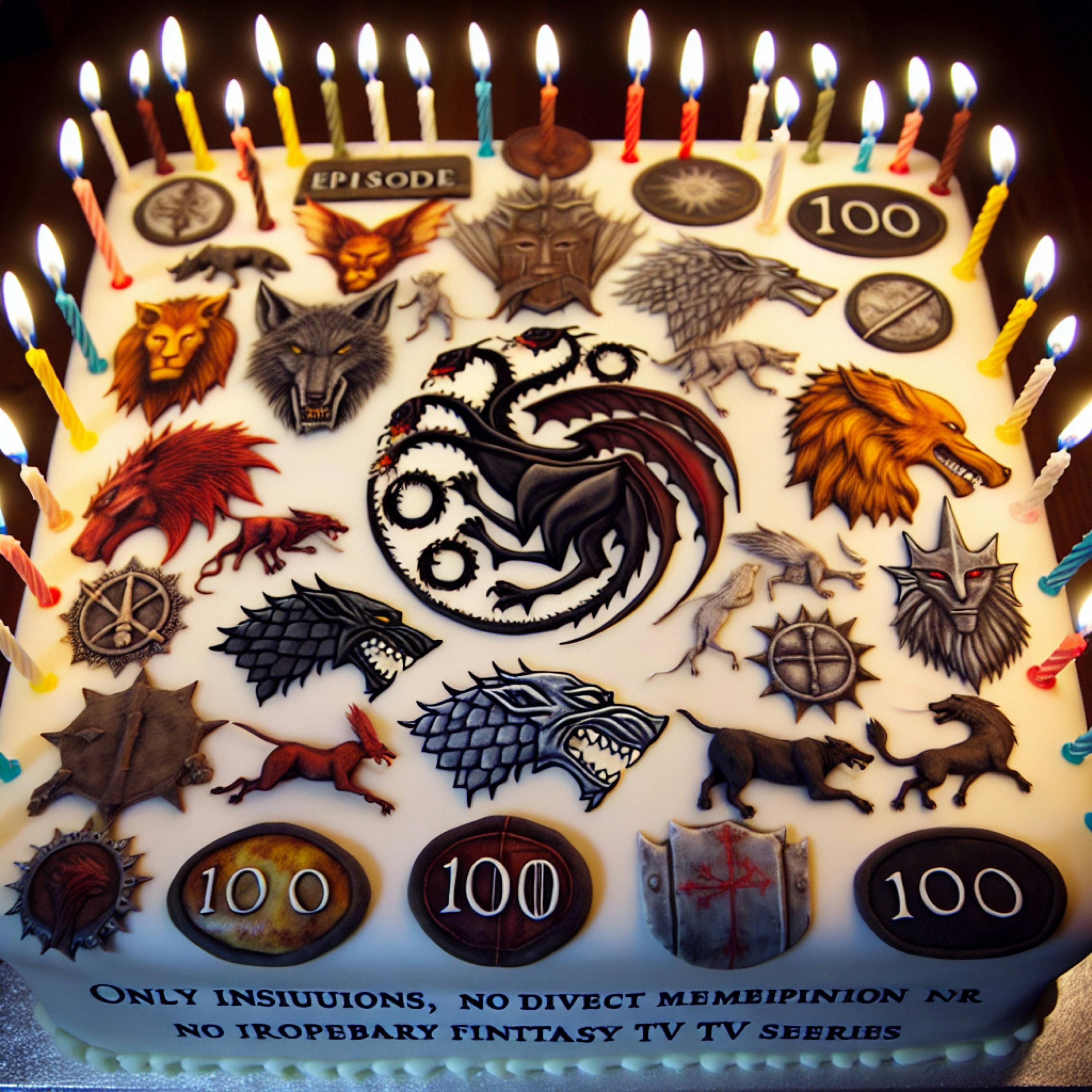 100 Episodes of Game of Thrones