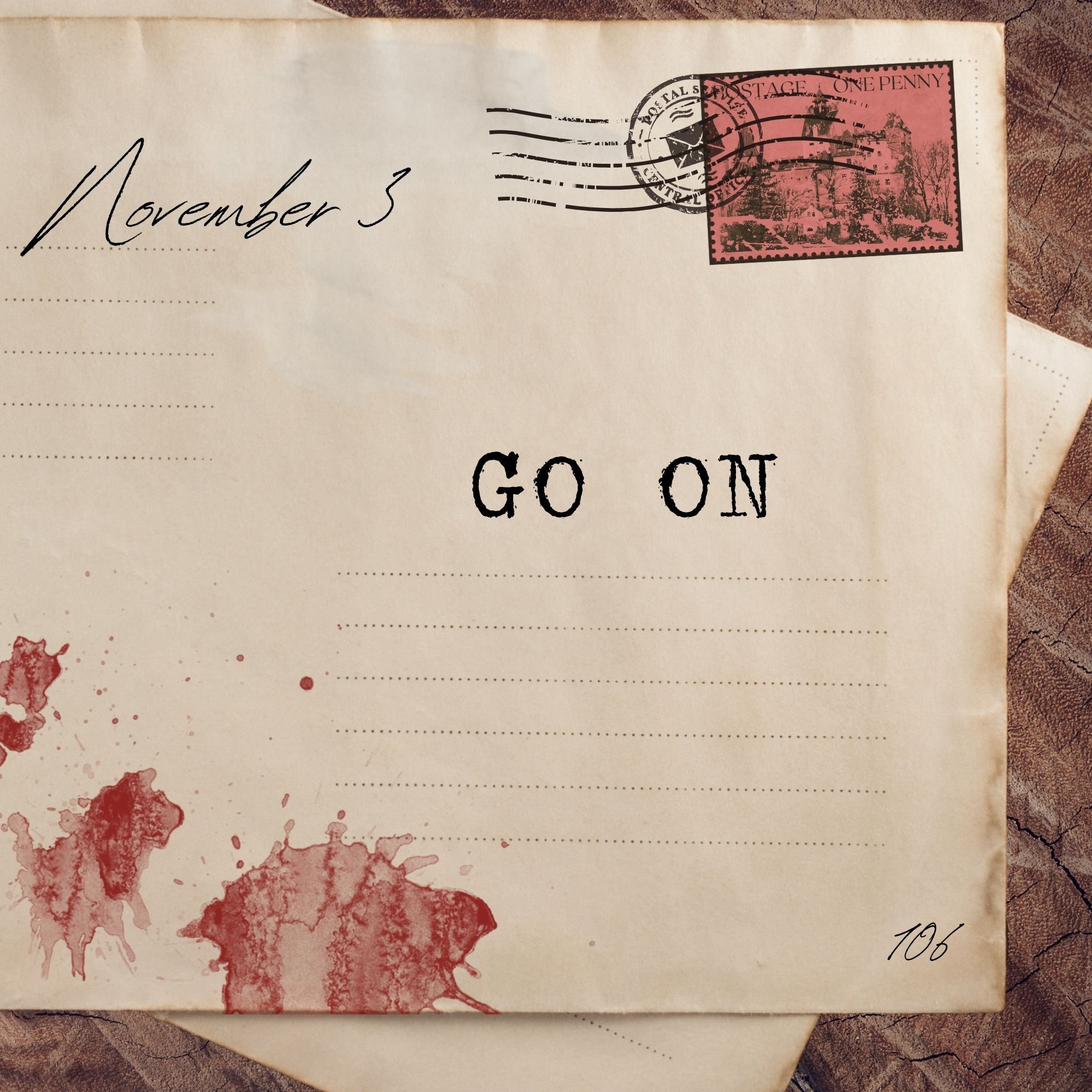 November 3: Go On