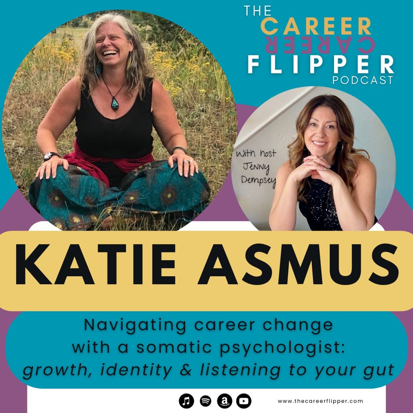 Navigating career change: growth, identity and listening to your gut with somatic psychologist, Katie Asmus