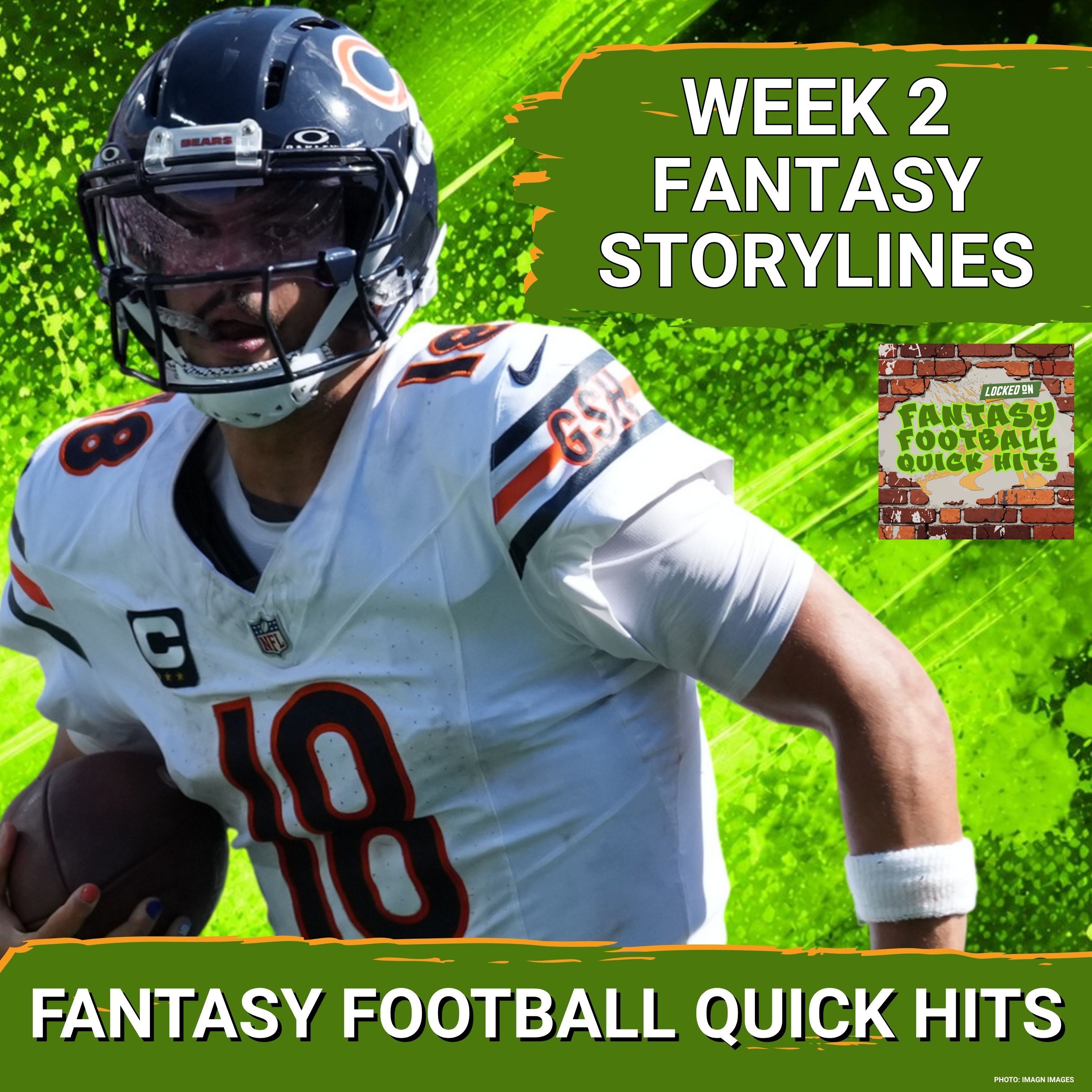 BEARS ONSLAUGHT: Caleb Williams, DeAndre Swift and Fantasy Scores REDEFINE Week 1 TAKEAWAYS episode artwork