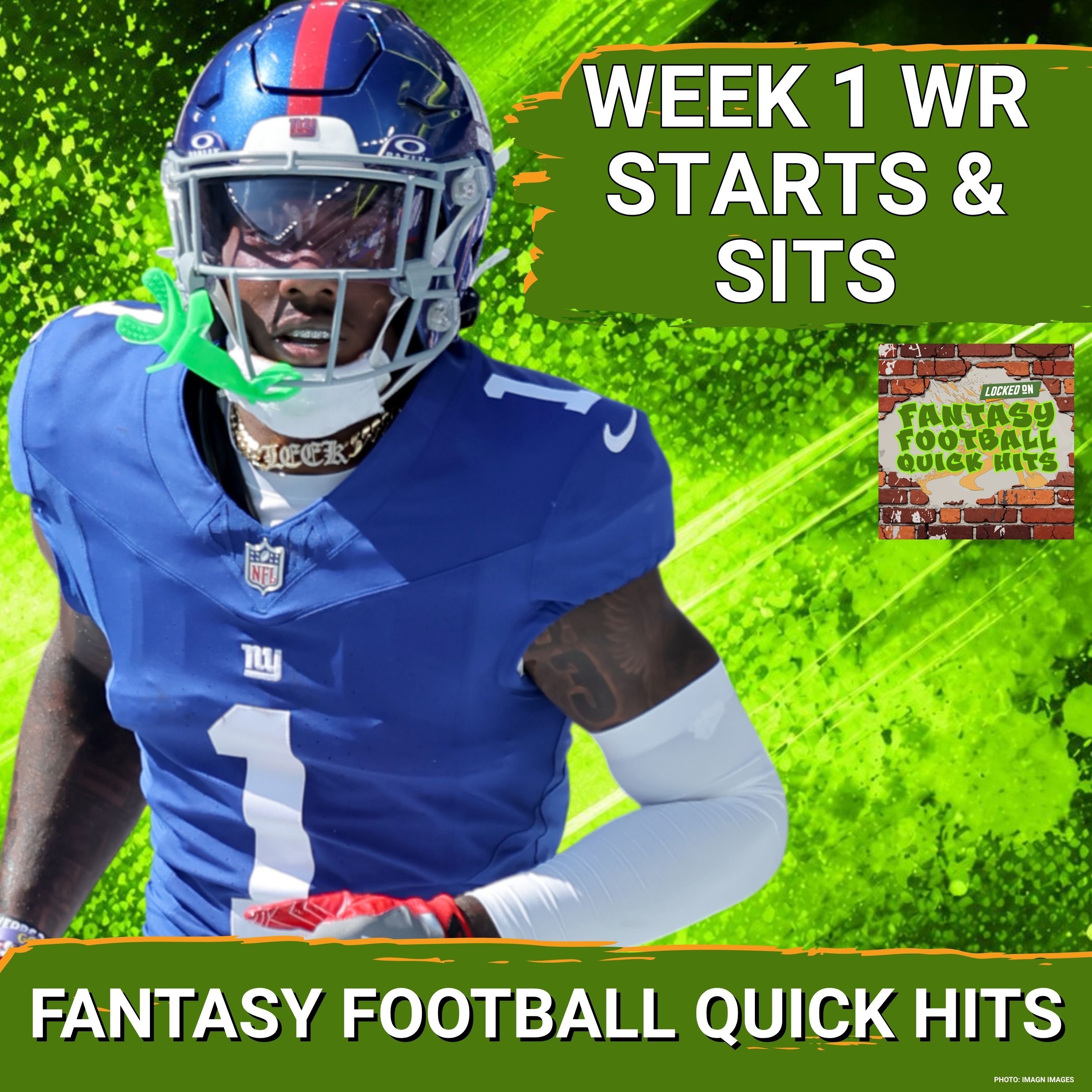 Malik Nabers and the Giants DOMINATE Fantasy Football Week 1 – Must-Start WR Guide episode artwork