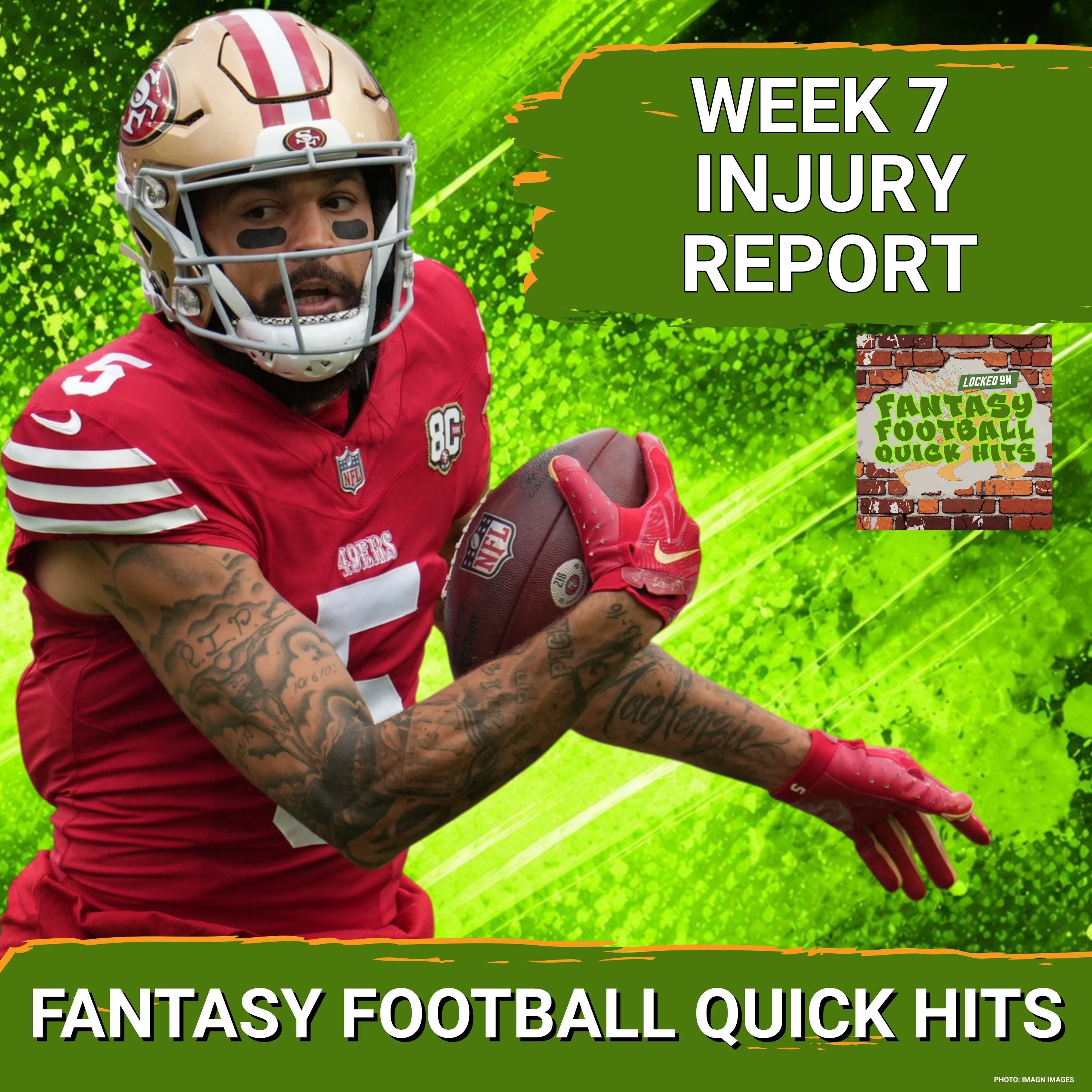 INJURY CRISIS: San Francisco 49ers’ Mike Evans, Deebo Samuel OUT—Fantasy Fallout EXPLAINED