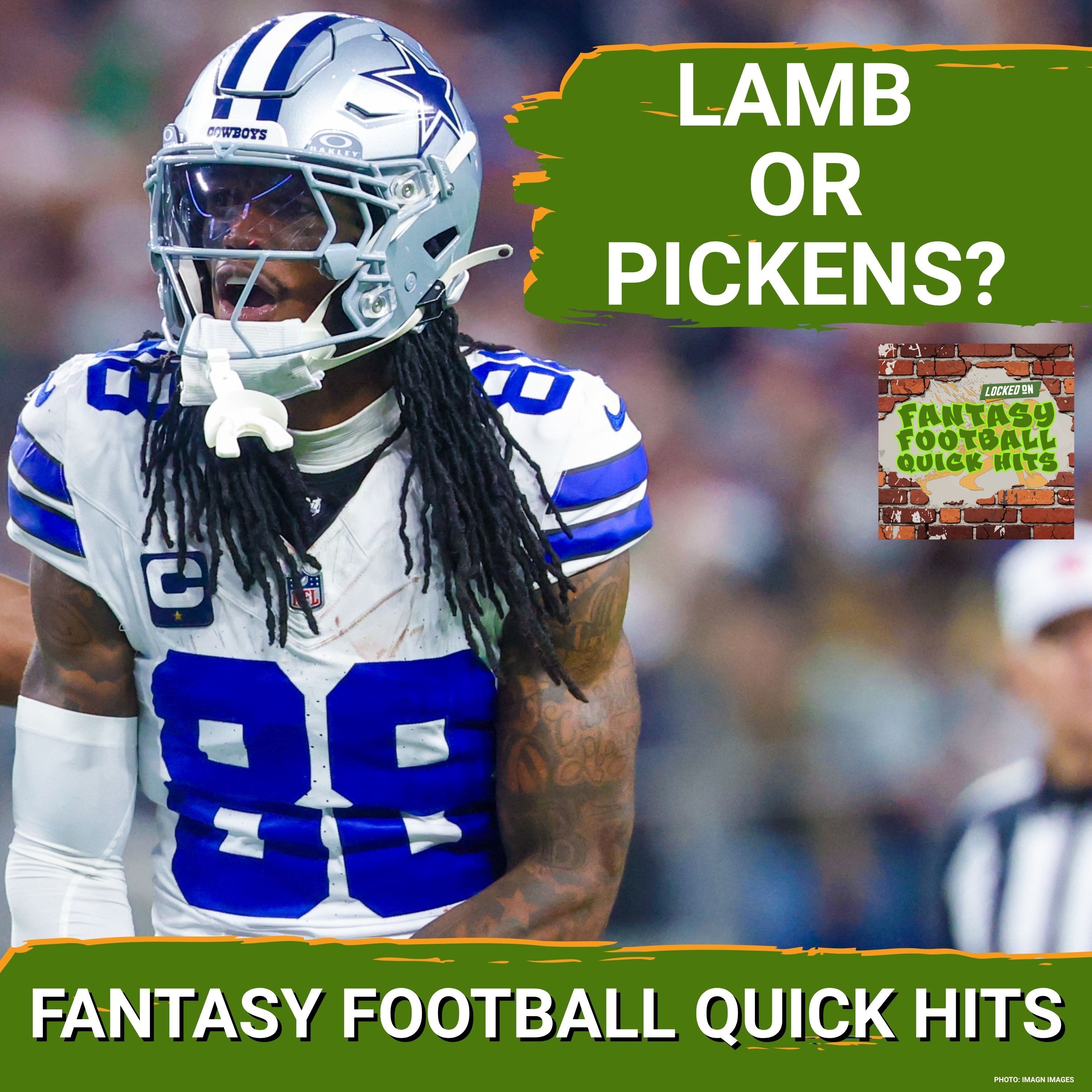 Dallas Cowboys George Pickens vs CeeDee Lamb Fantasy Football Outlook episode artwork