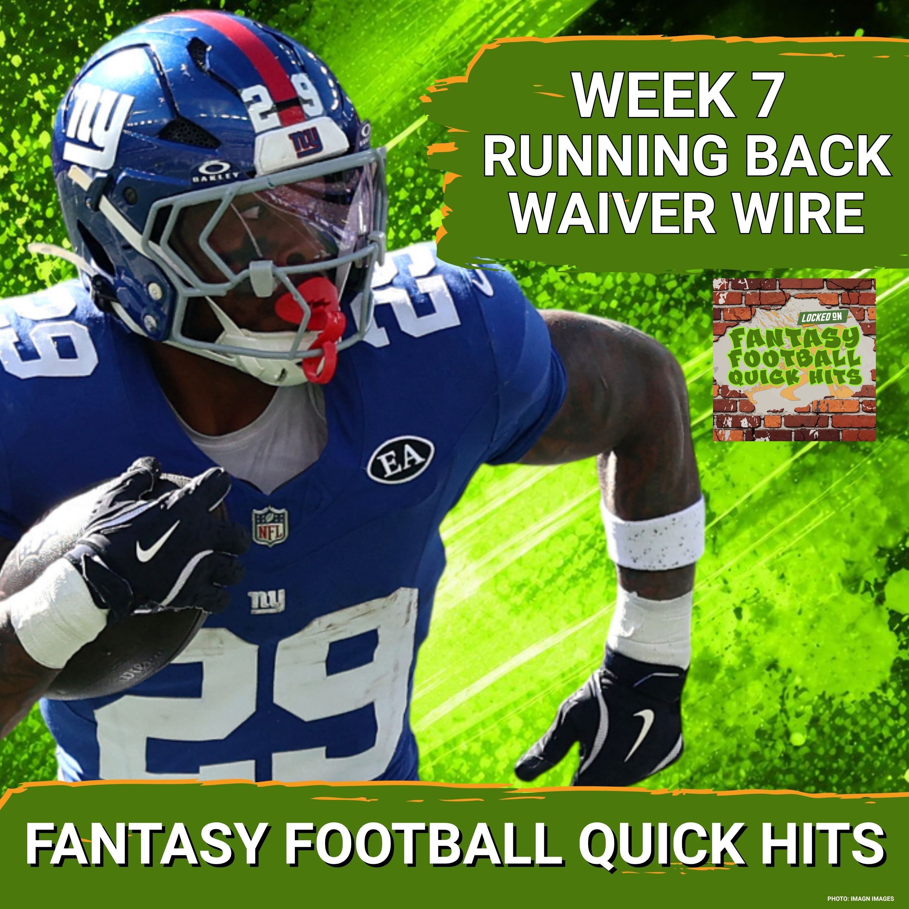 MESSY BACKFIELD: Why You MUST Target Tyrone Tracy & New York Giants in Week 7 Waiver Wire